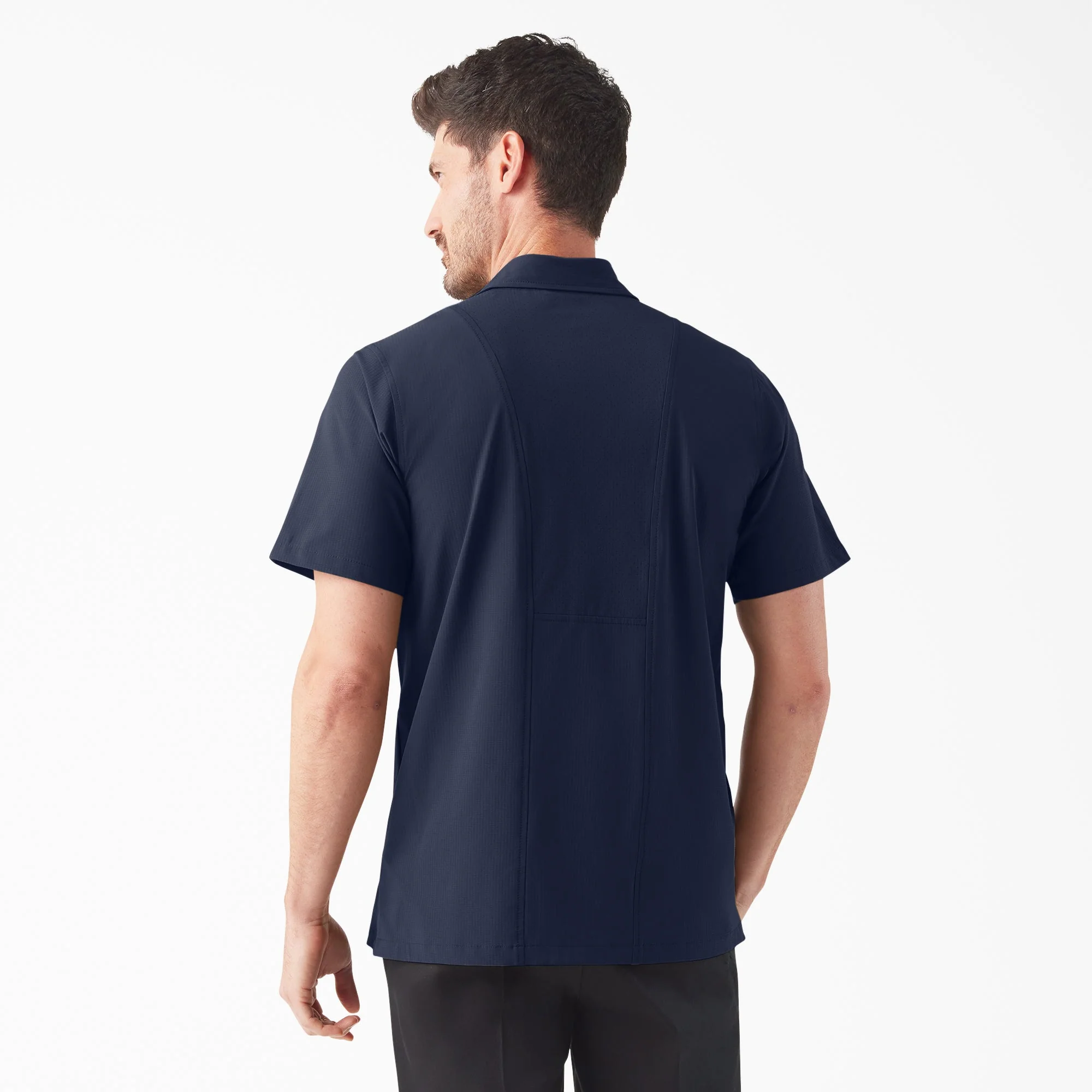 Dickies Men's Performance Button-Down Short Sleeve Work Shirt - Image 9