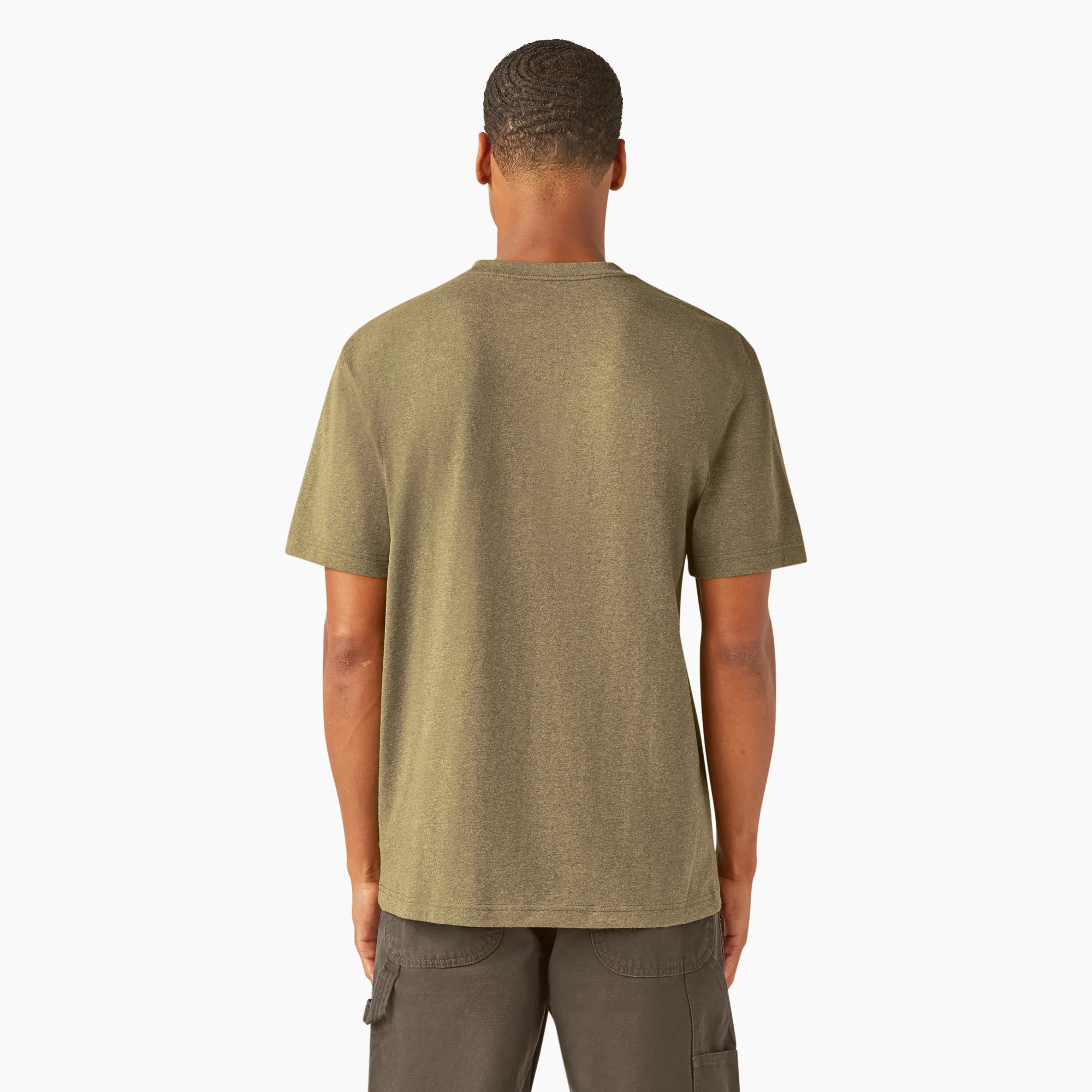 Dickies Men's Heavyweight Heathered Short Sleeve Pocket T-Shirt - Image 18