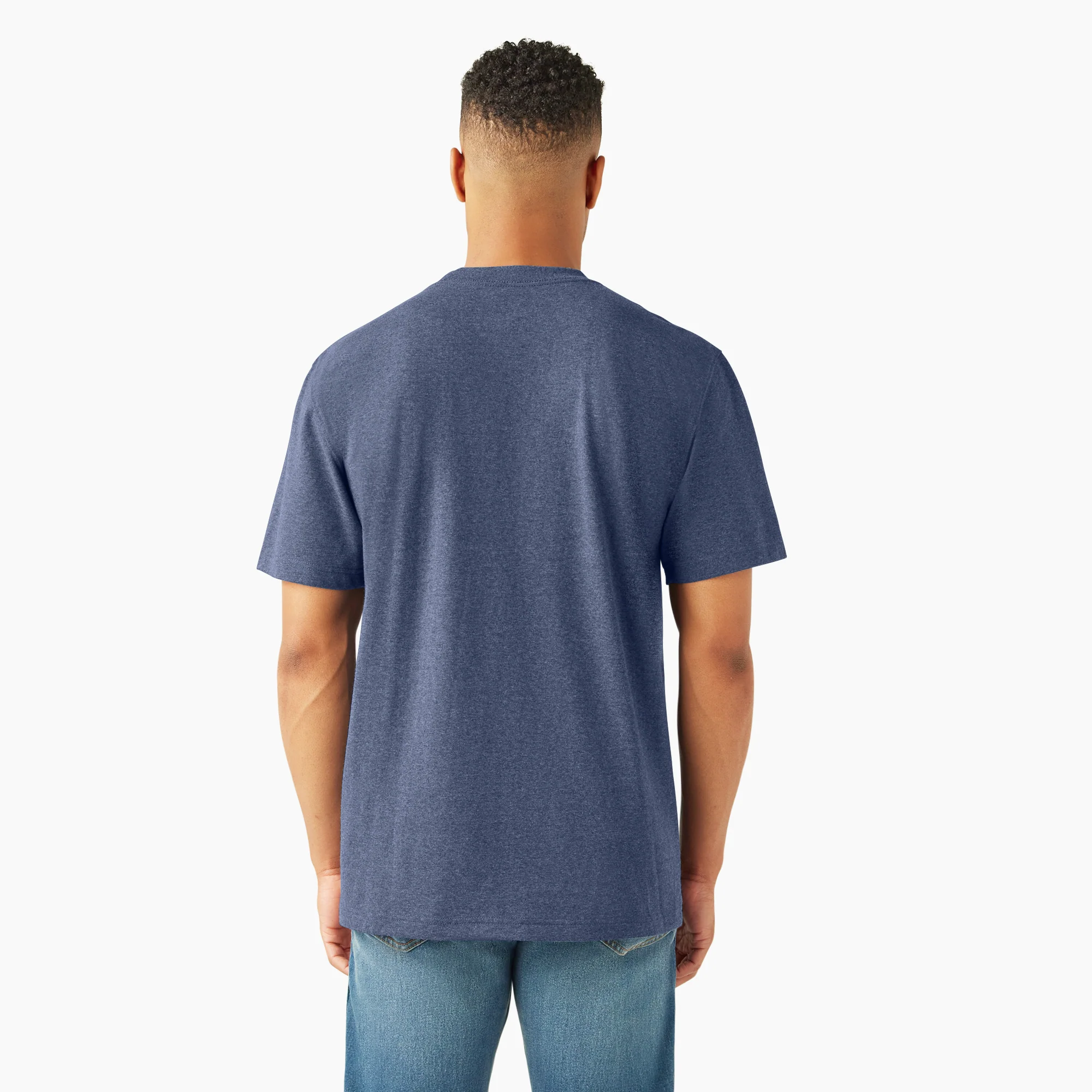Dickies Men's Heavyweight Heathered Short Sleeve Pocket T-Shirt - Image 22