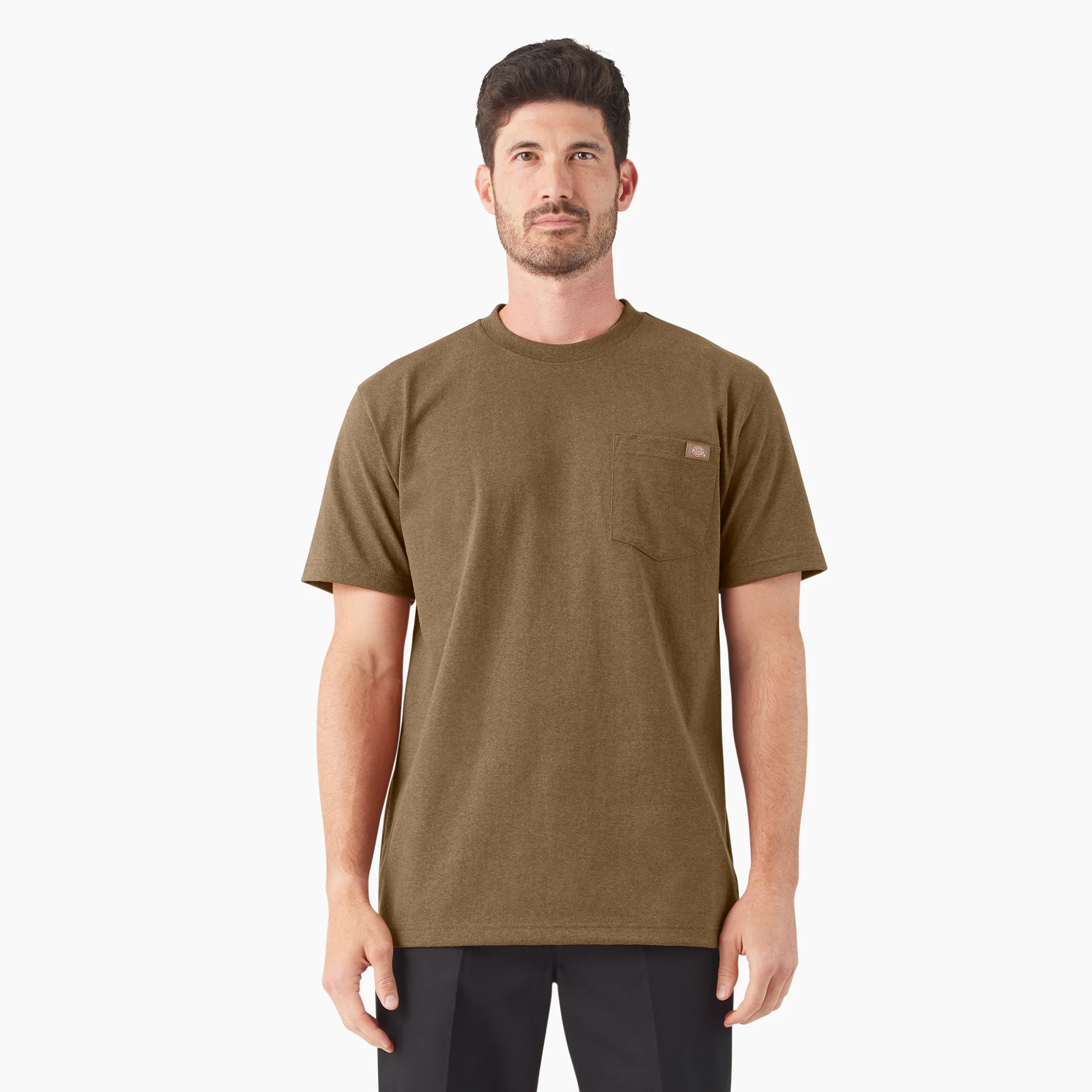 Dickies Men's Heavyweight Heathered Short Sleeve Pocket T-Shirt - Image 23