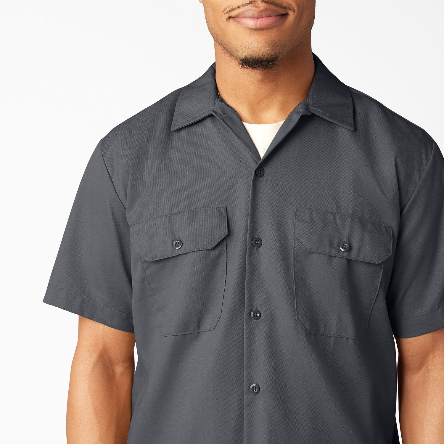 Dickies Men's Short Sleeve Work Shirt - Image 10