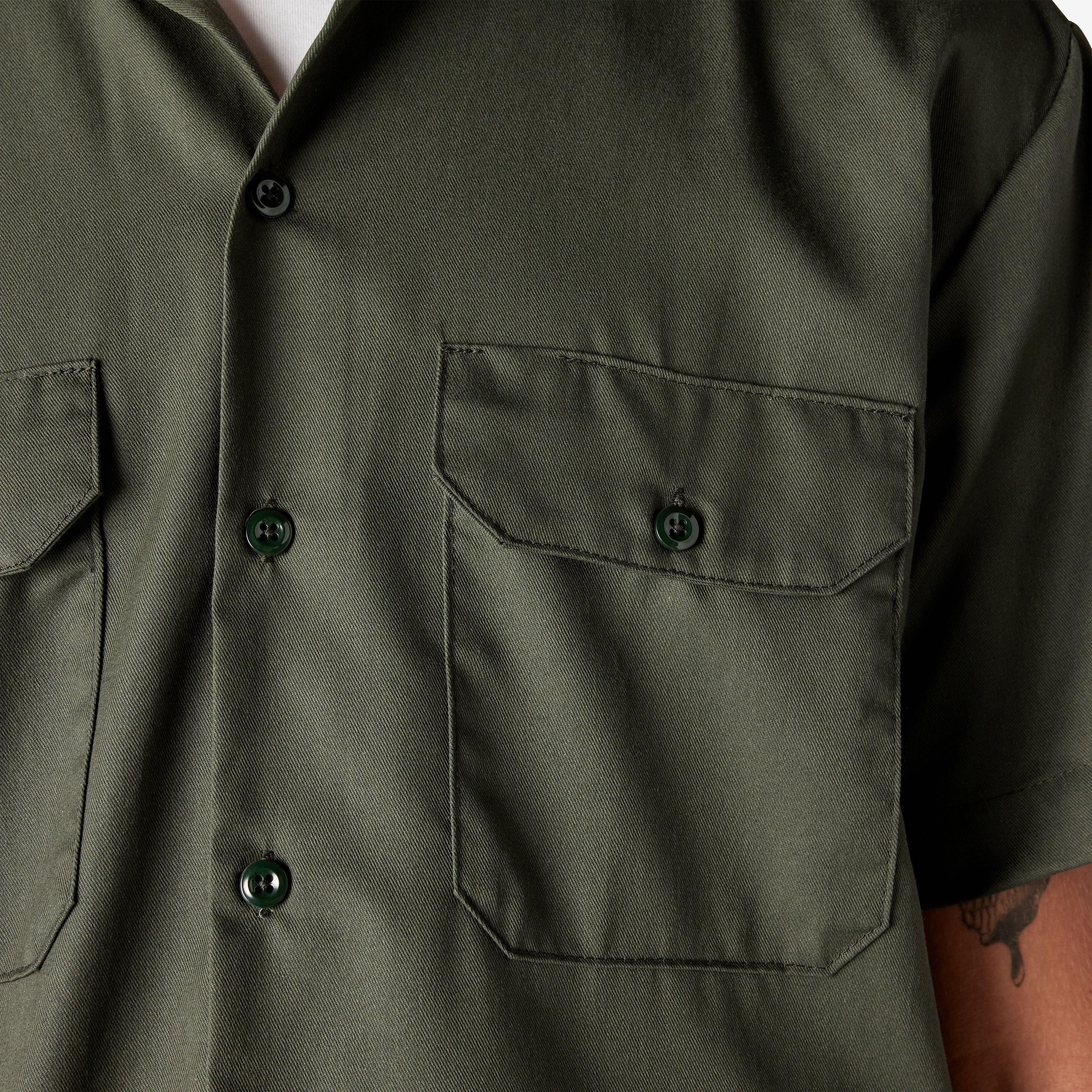 Dickies Men's Short Sleeve Work Shirt - Image 41
