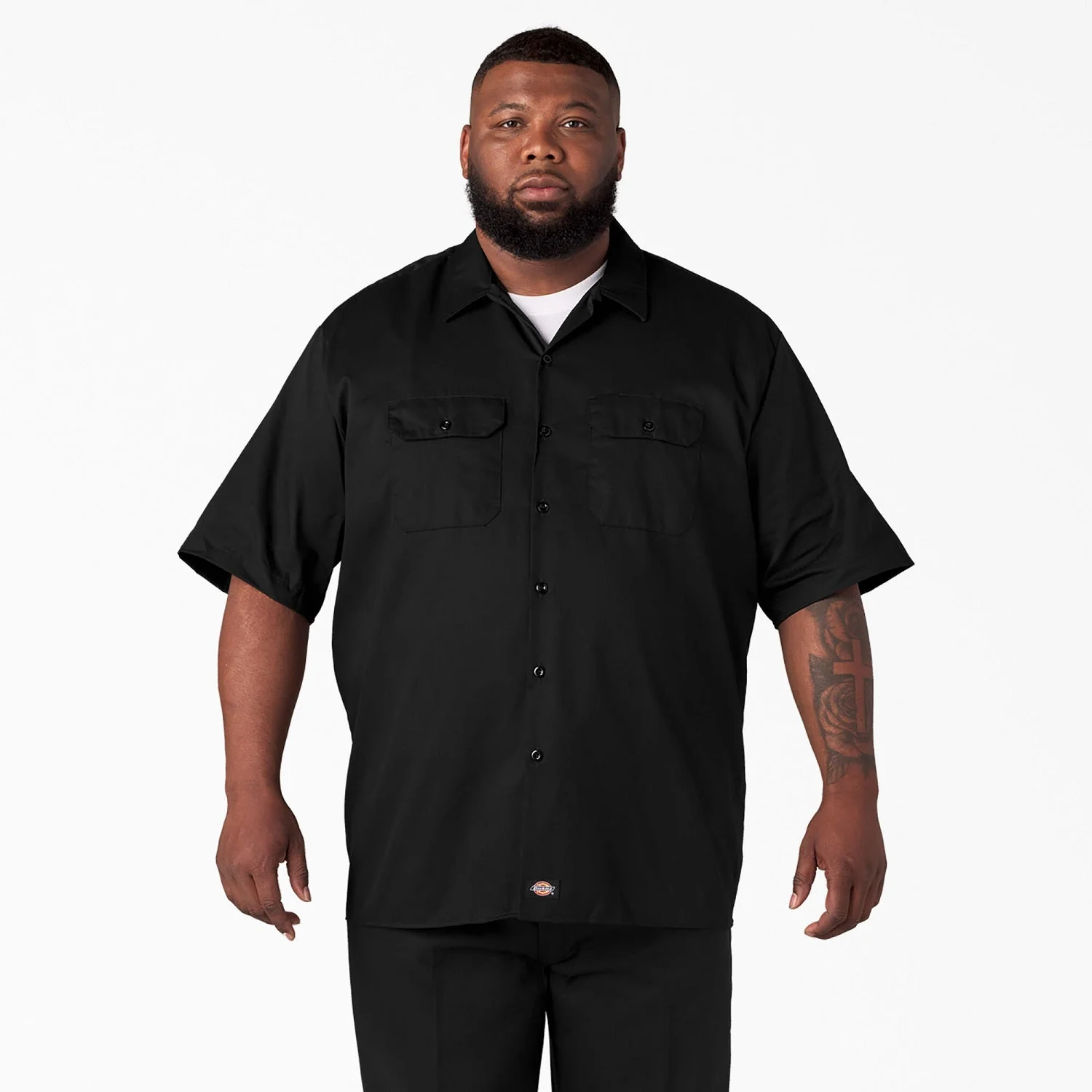 Dickies Men's Short Sleeve Work Shirt - Image 6