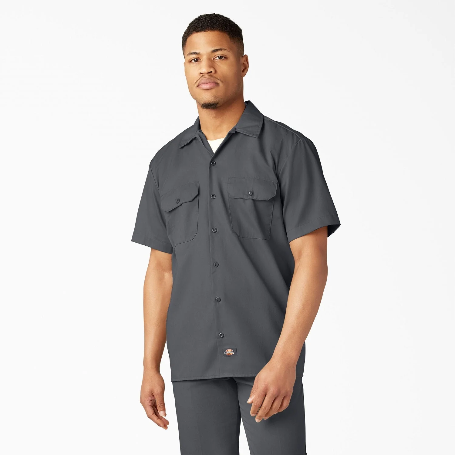 Dickies Men's Short Sleeve Work Shirt - Image 8