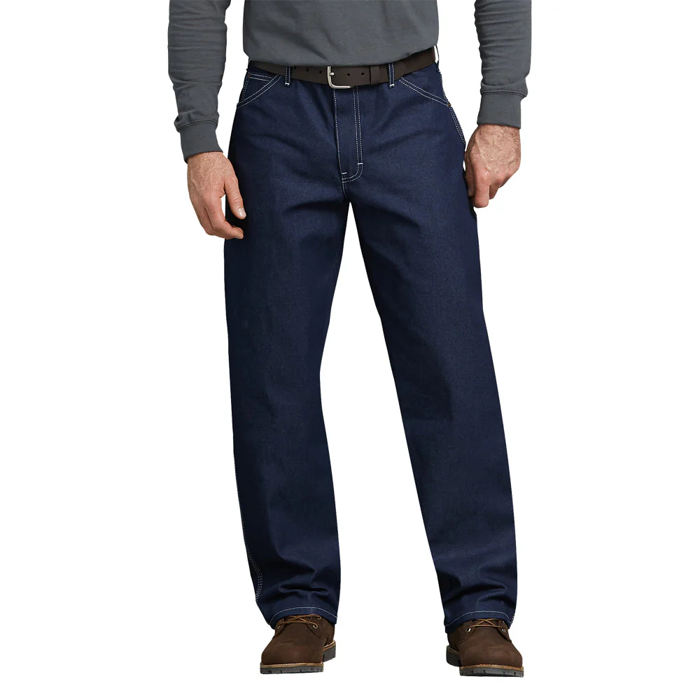 Dickies Men's Relaxed Straight Fit Carpenter Denim Jean - Image 3