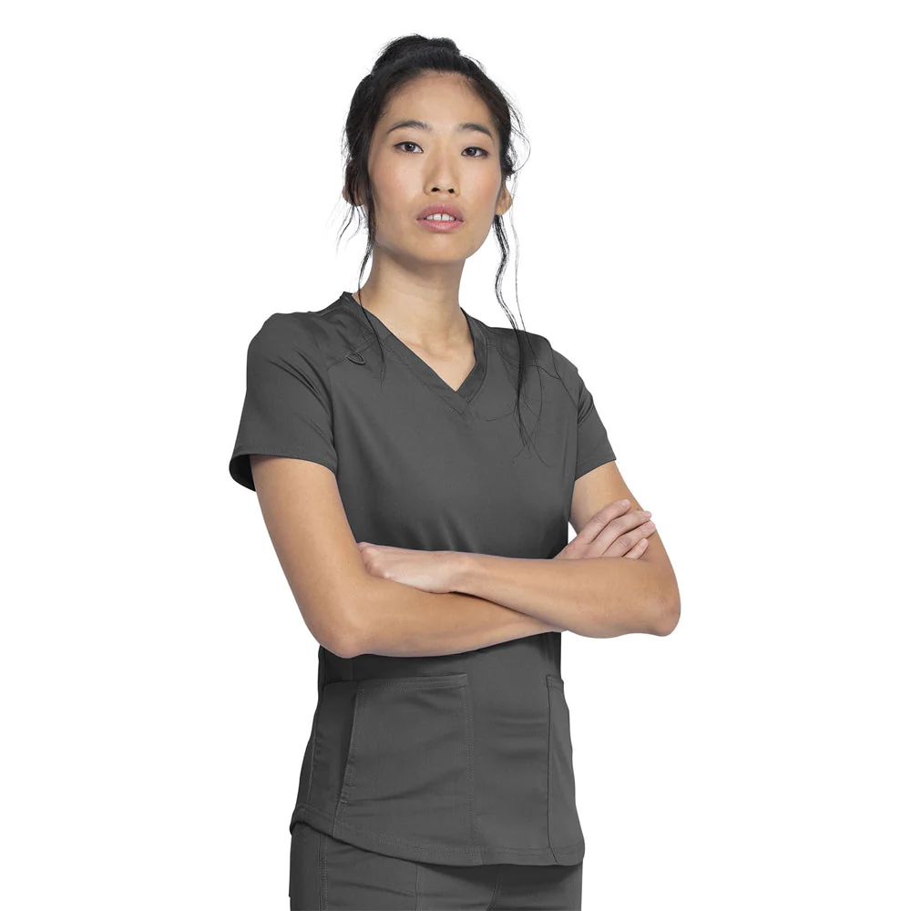 Dickies Women's V-Neck Scrub Top - Image 4