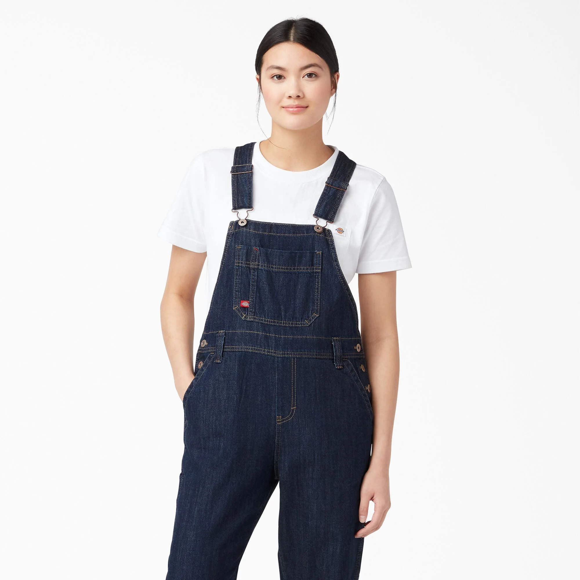 Dickies Women's Relaxed Fit Bib Overall - Image 3