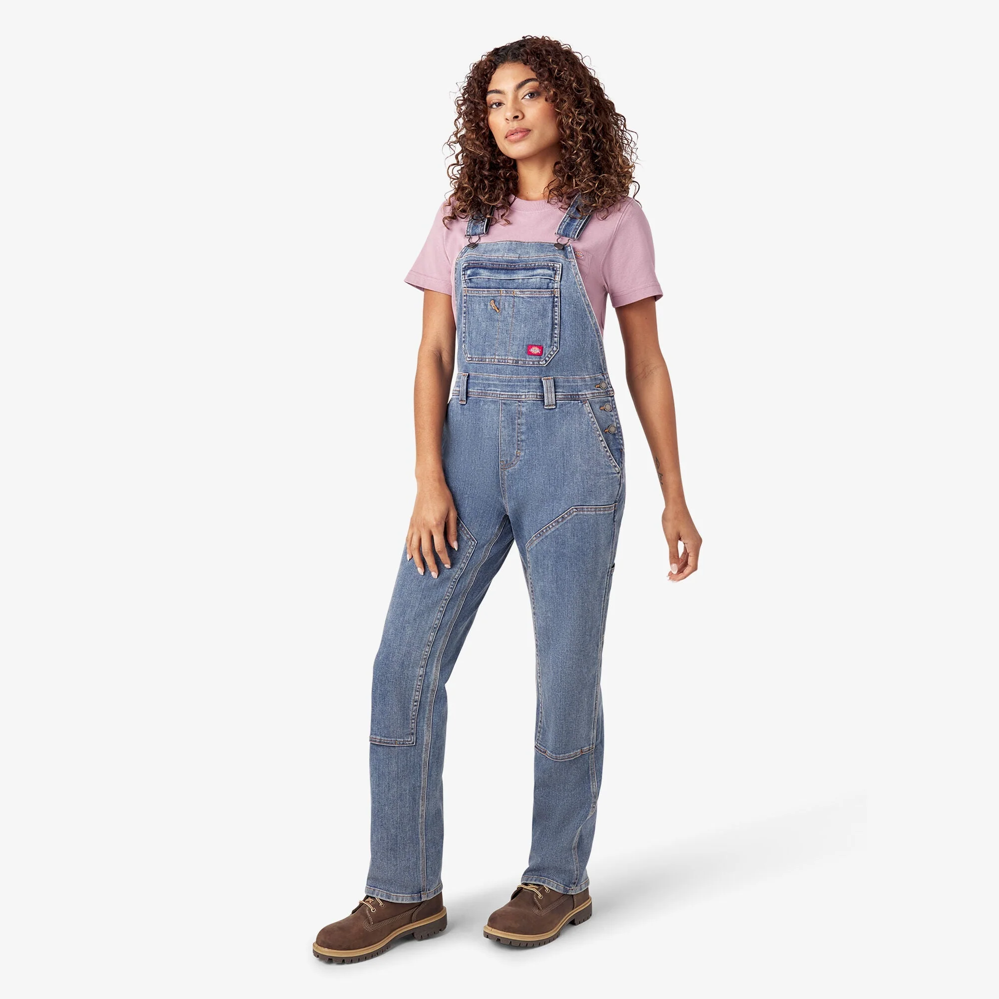 Dickies Women's 11-Pocket Double-Front  Bib Overall - Image 3