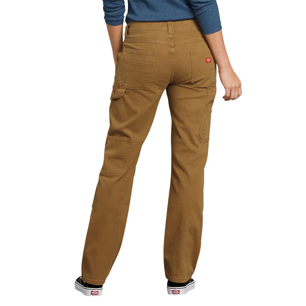 Dickies Women's Washed Stretch Double-Front Carpenter Pant - Image 2