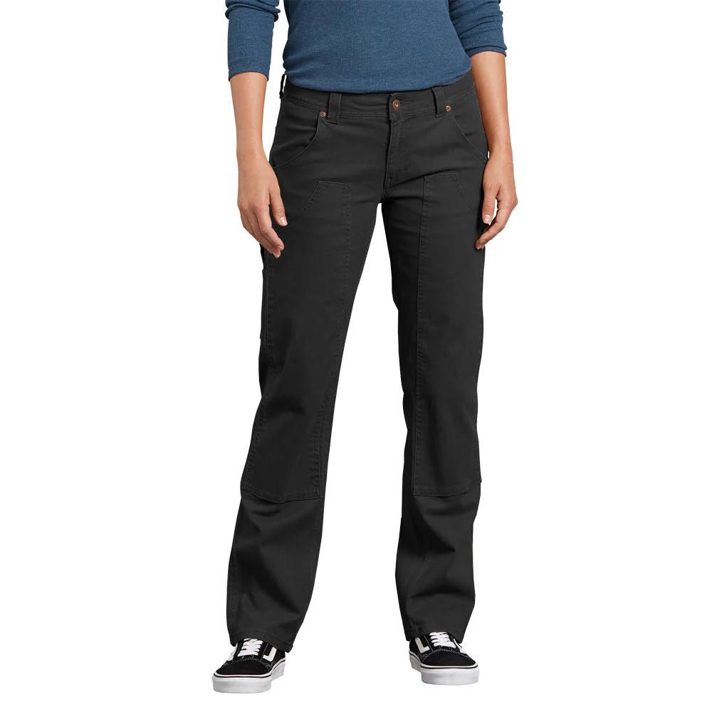Dickies Women's Washed Stretch Double-Front Carpenter Pant - Image 4