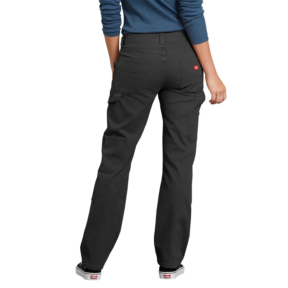 Dickies Women's Washed Stretch Double-Front Carpenter Pant - Image 5