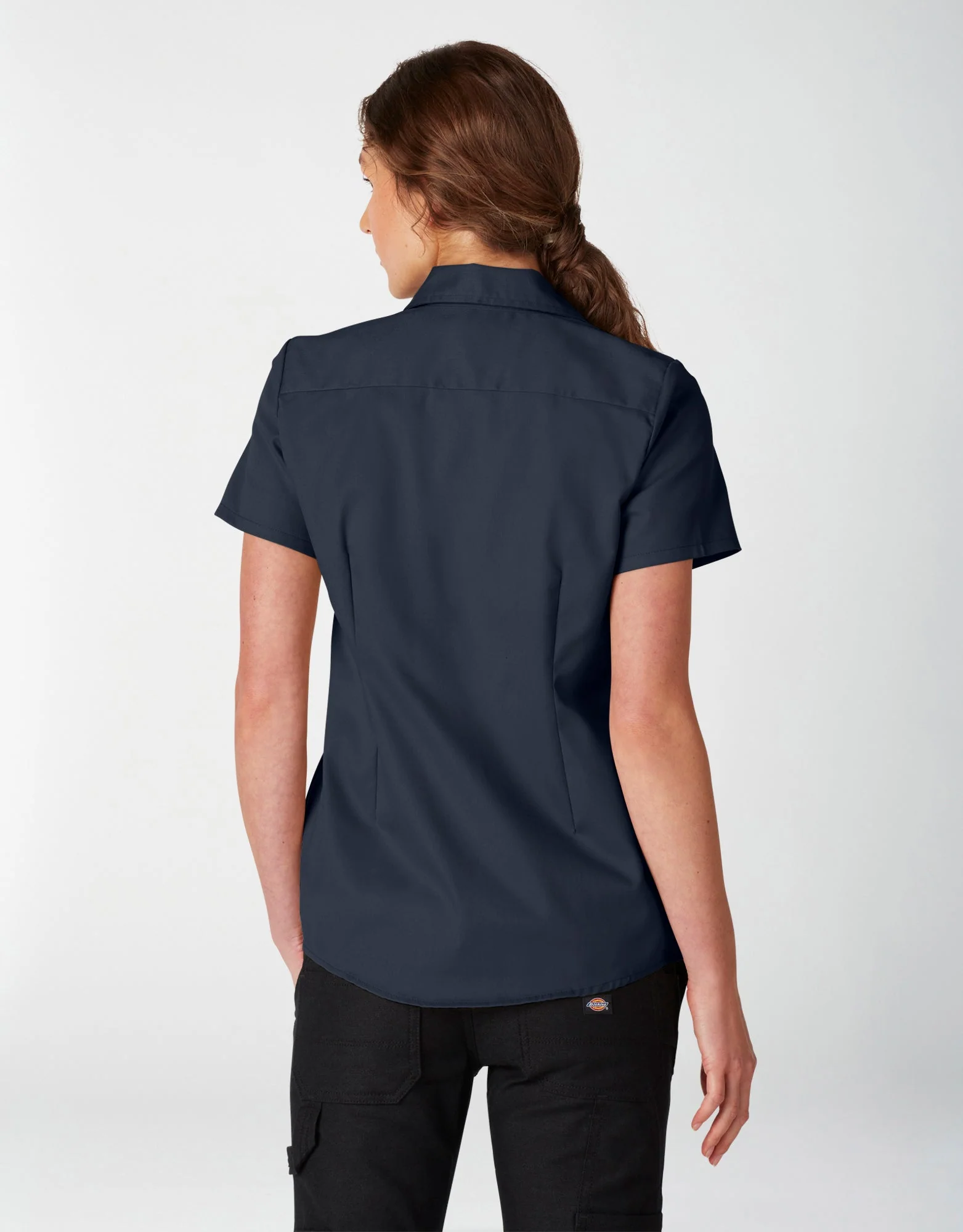 Dickies Women's FLEX Short Sleeve Work Shirt - Image 2