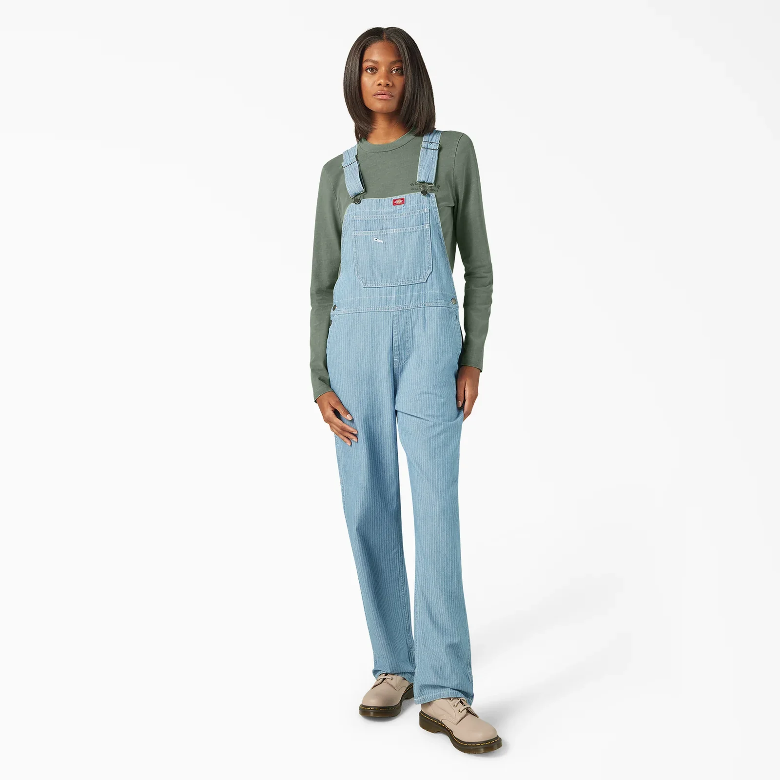 Dickies Women's Relaxed Fit Carpenter Bib - Image 3