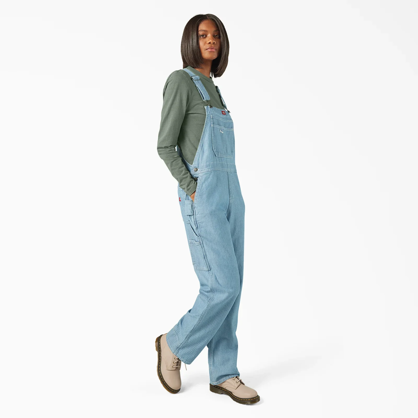 Dickies Women's Relaxed Fit Carpenter Bib - Image 4
