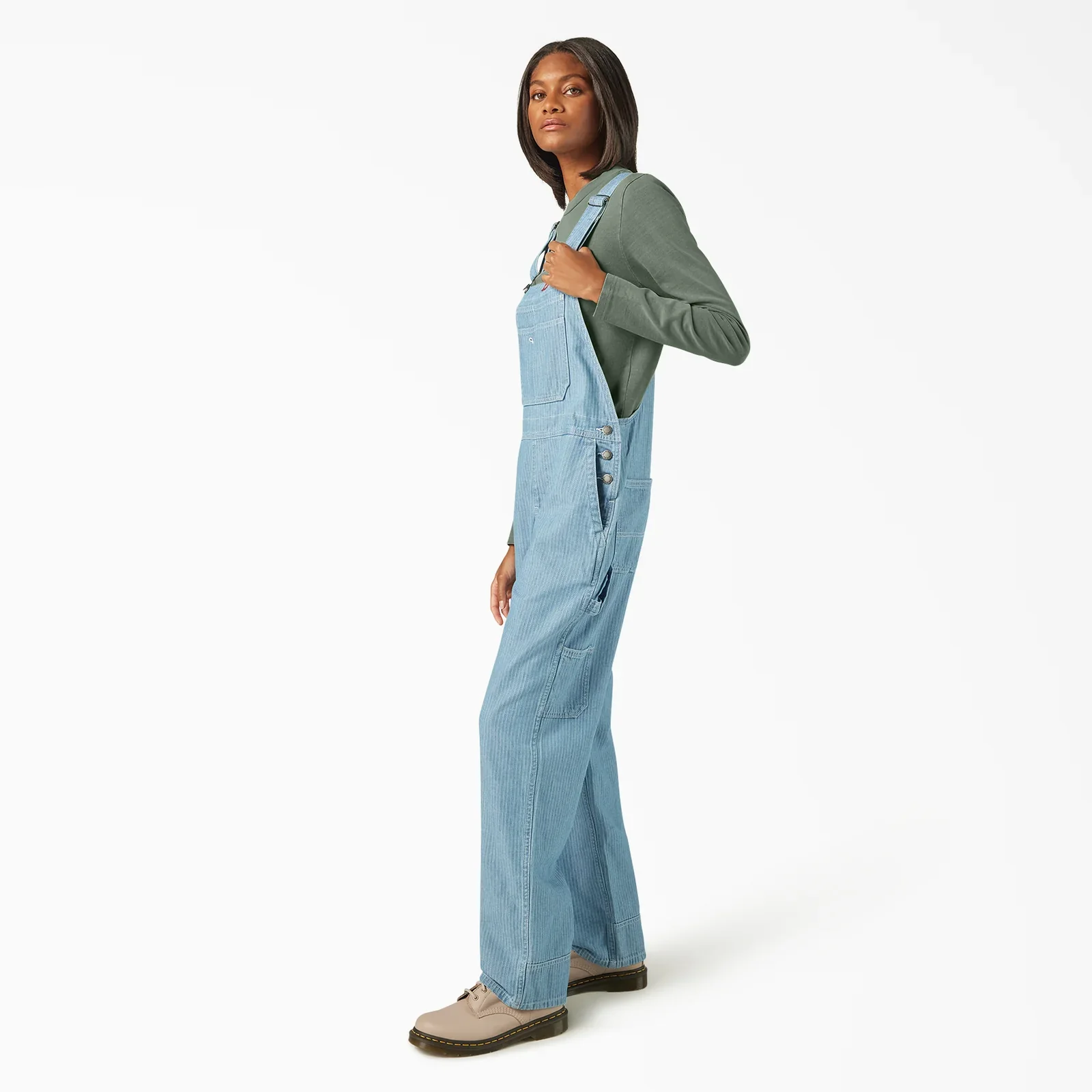 Dickies Women's Relaxed Fit Carpenter Bib - Image 5