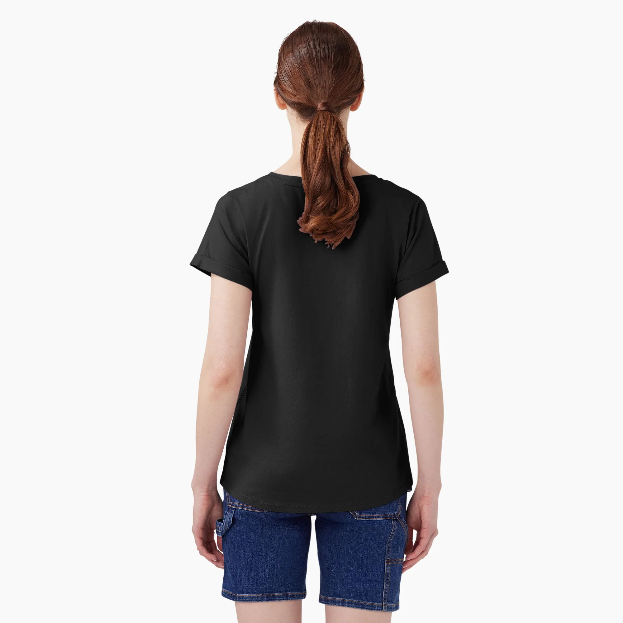 Dickies Women's V-Neck T-Shirt - Image 2