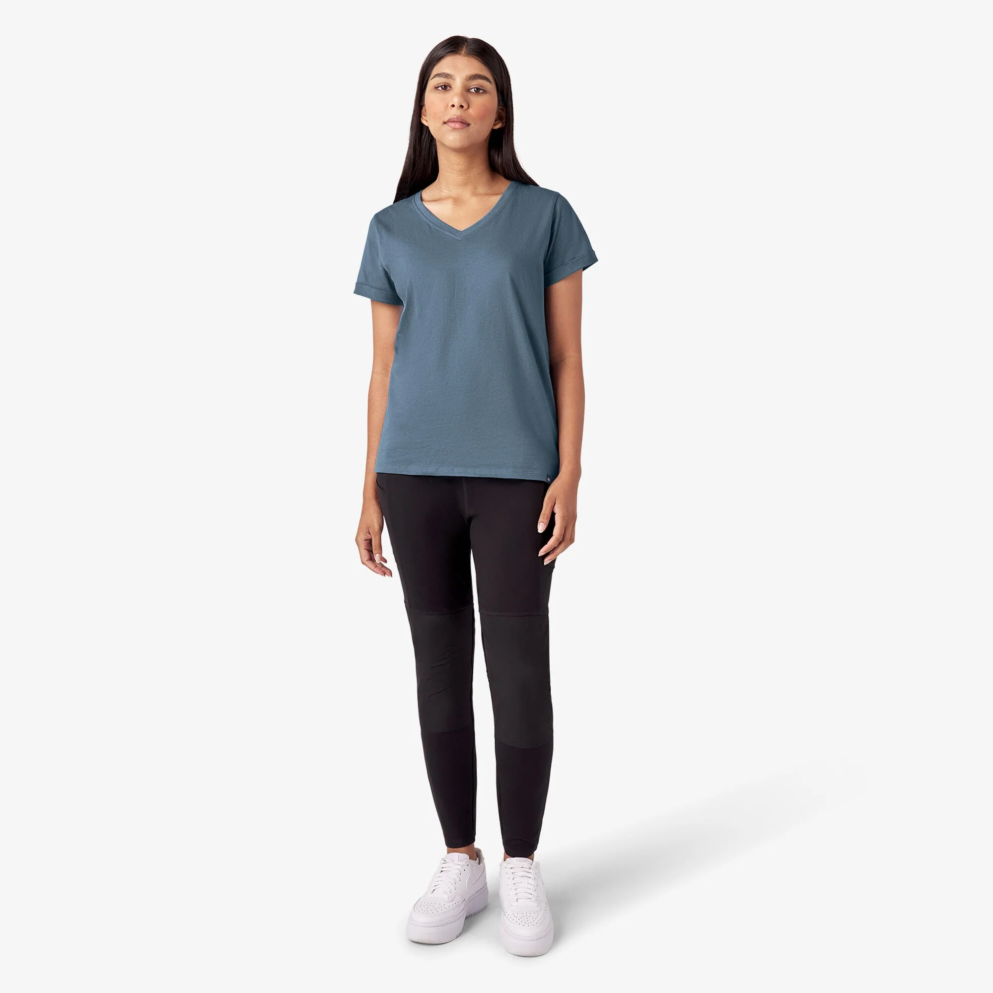 Dickies Women's V-Neck T-Shirt - Image 8