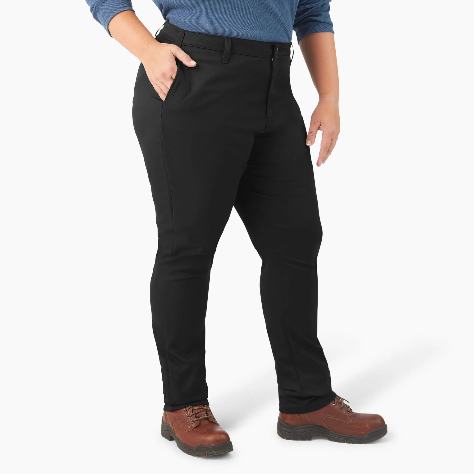 Dickies Women's Super Flex Straight Leg Work Pant - Image 5