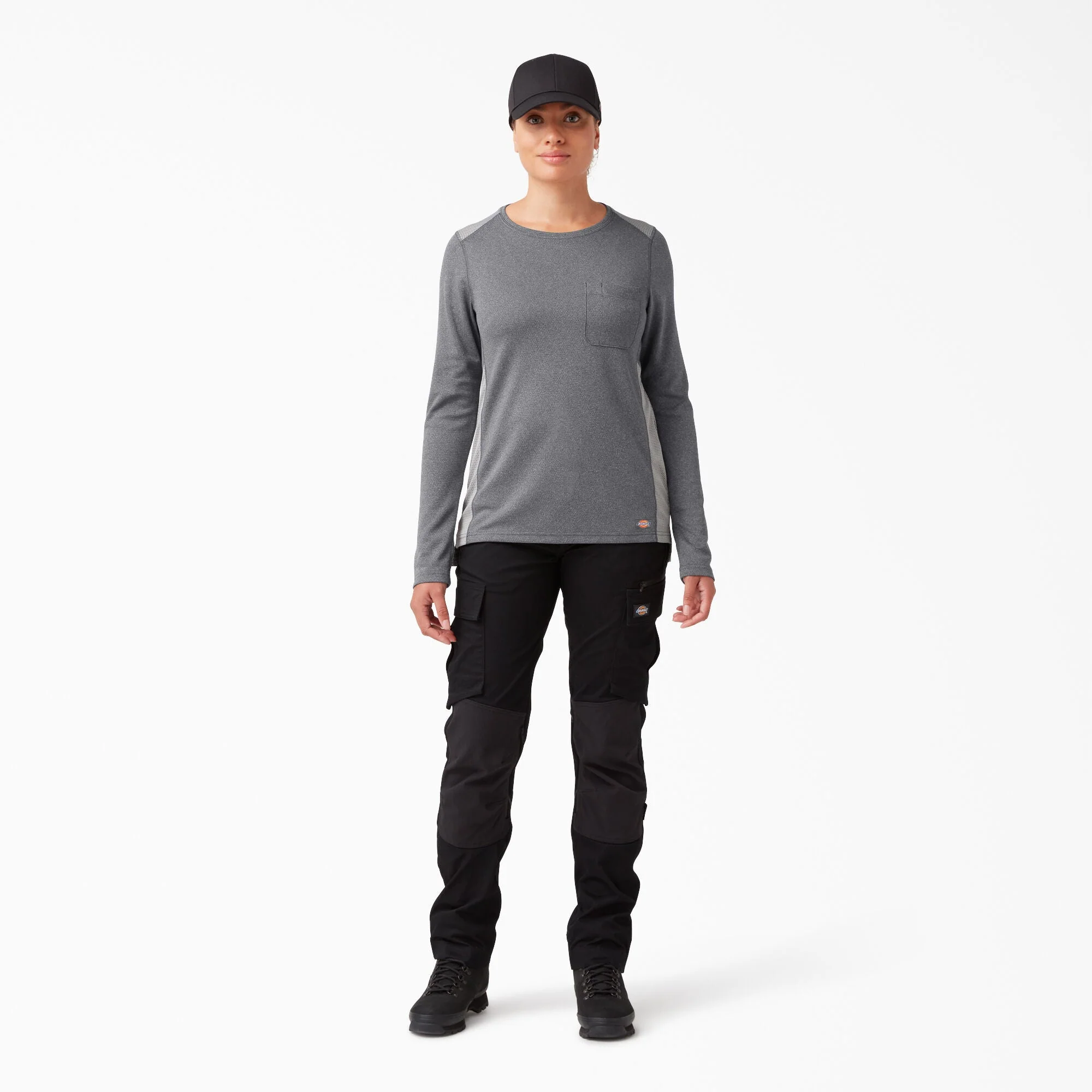 Dickies Women's Temp-IQ 365 Long Sleeve Pocket T-Shirt - Image 5