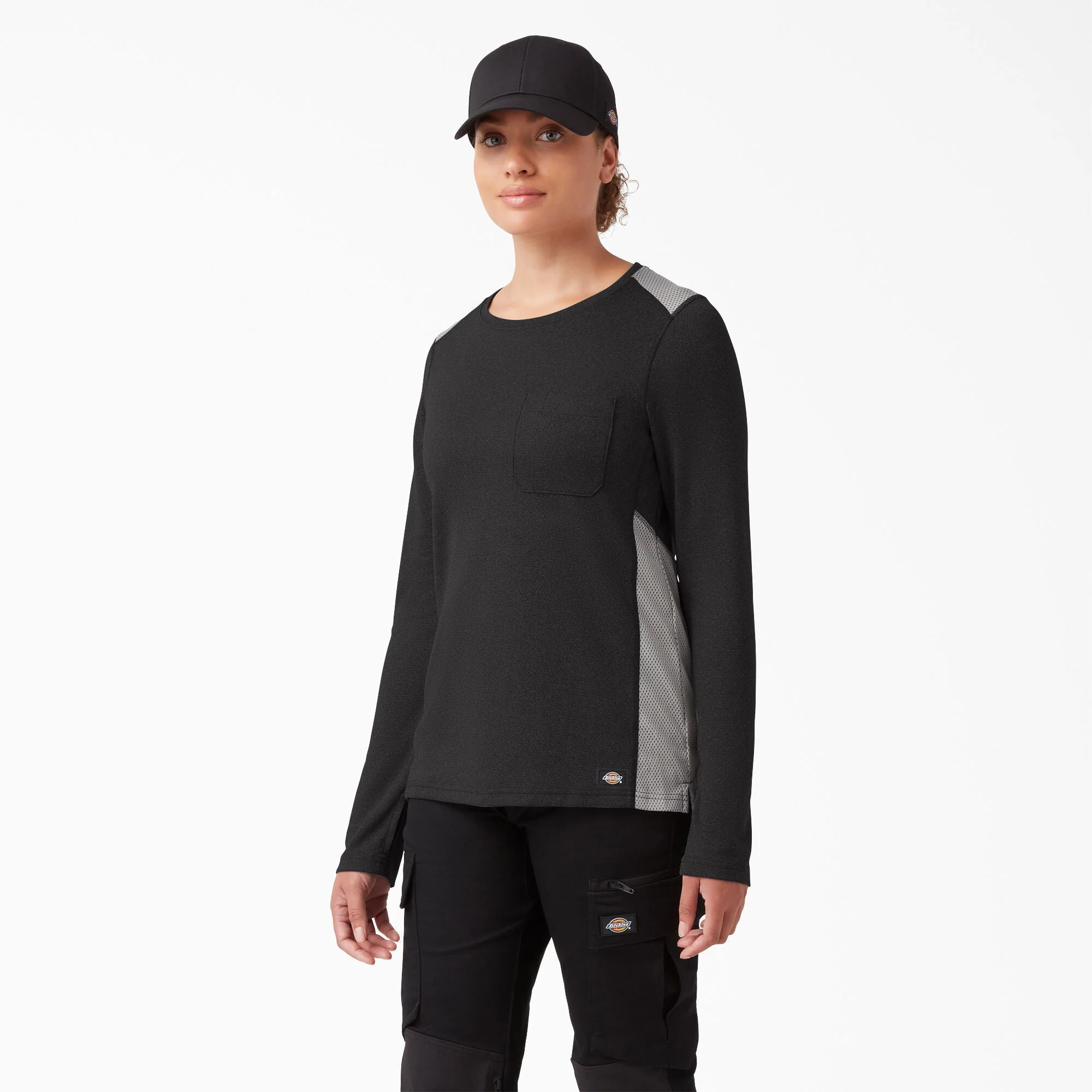 Dickies Women's Temp-IQ 365 Long Sleeve Pocket T-Shirt - Image 6