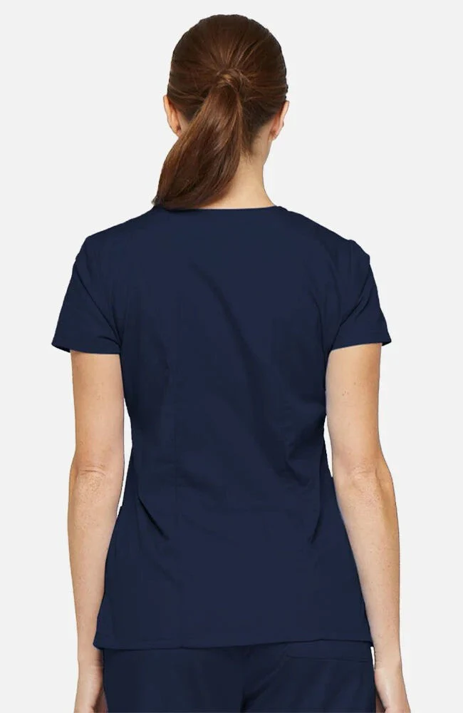 Dickies Women's 5-Pocket Shaped V-Neck Scrub Top - Image 8