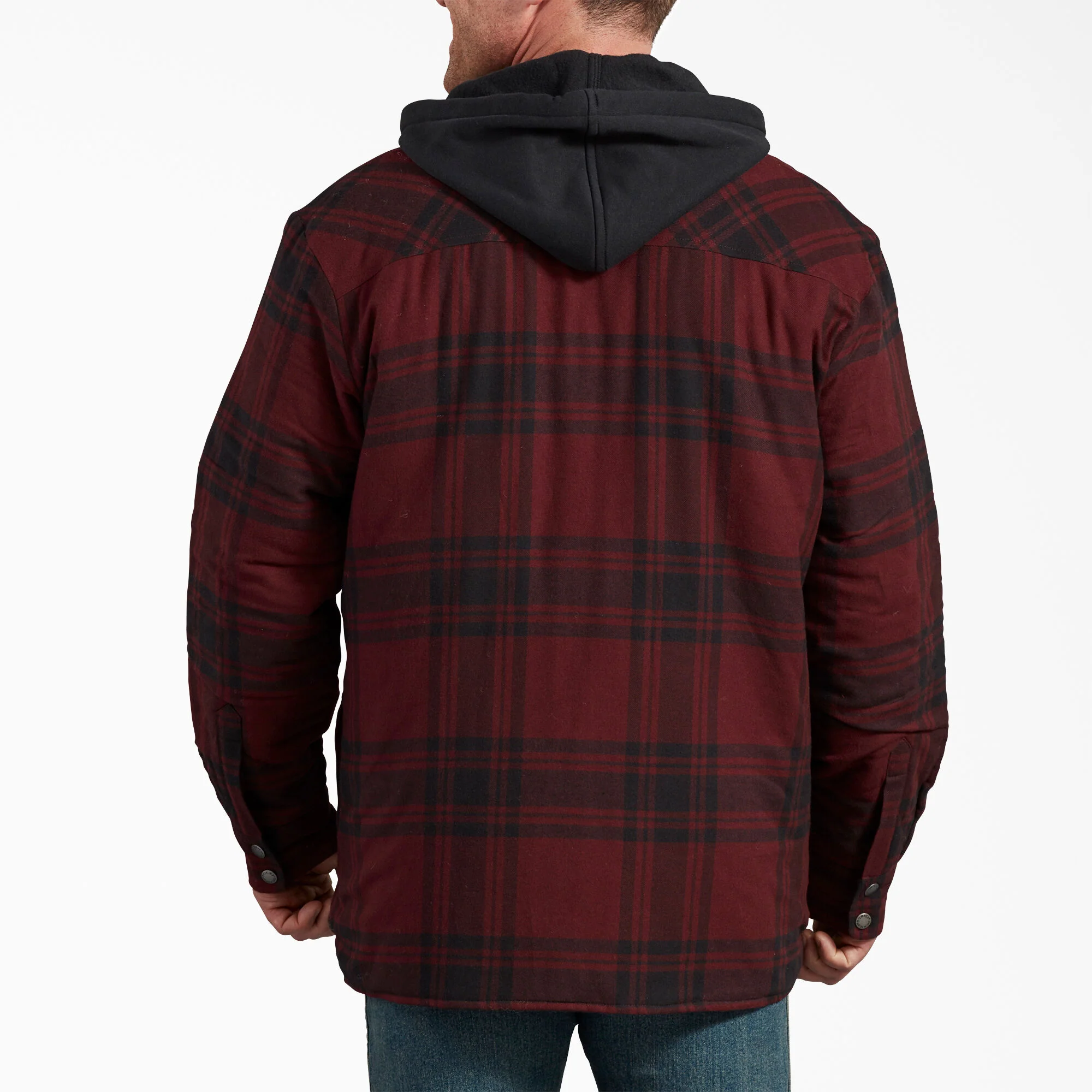 Dickies Men's Flannel Hooded Shirt Jacket - Image 2