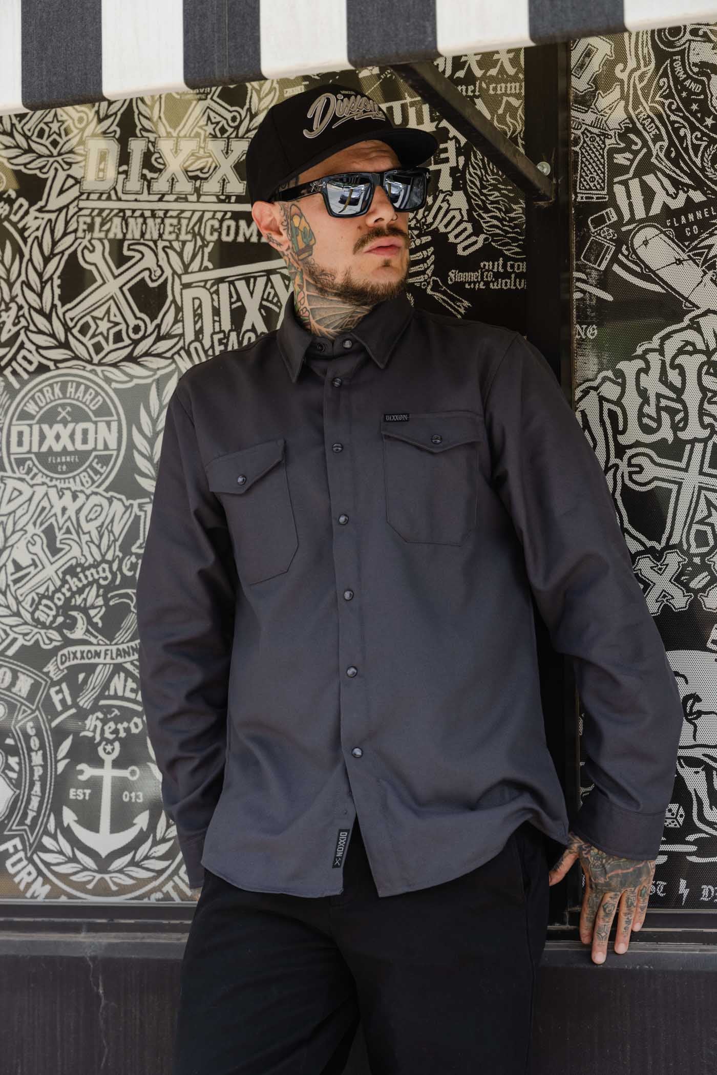 Dixxon Flannel Co. Men's Kraken Snap-Front Long Sleeve Flannel Work Shirt - Image 2