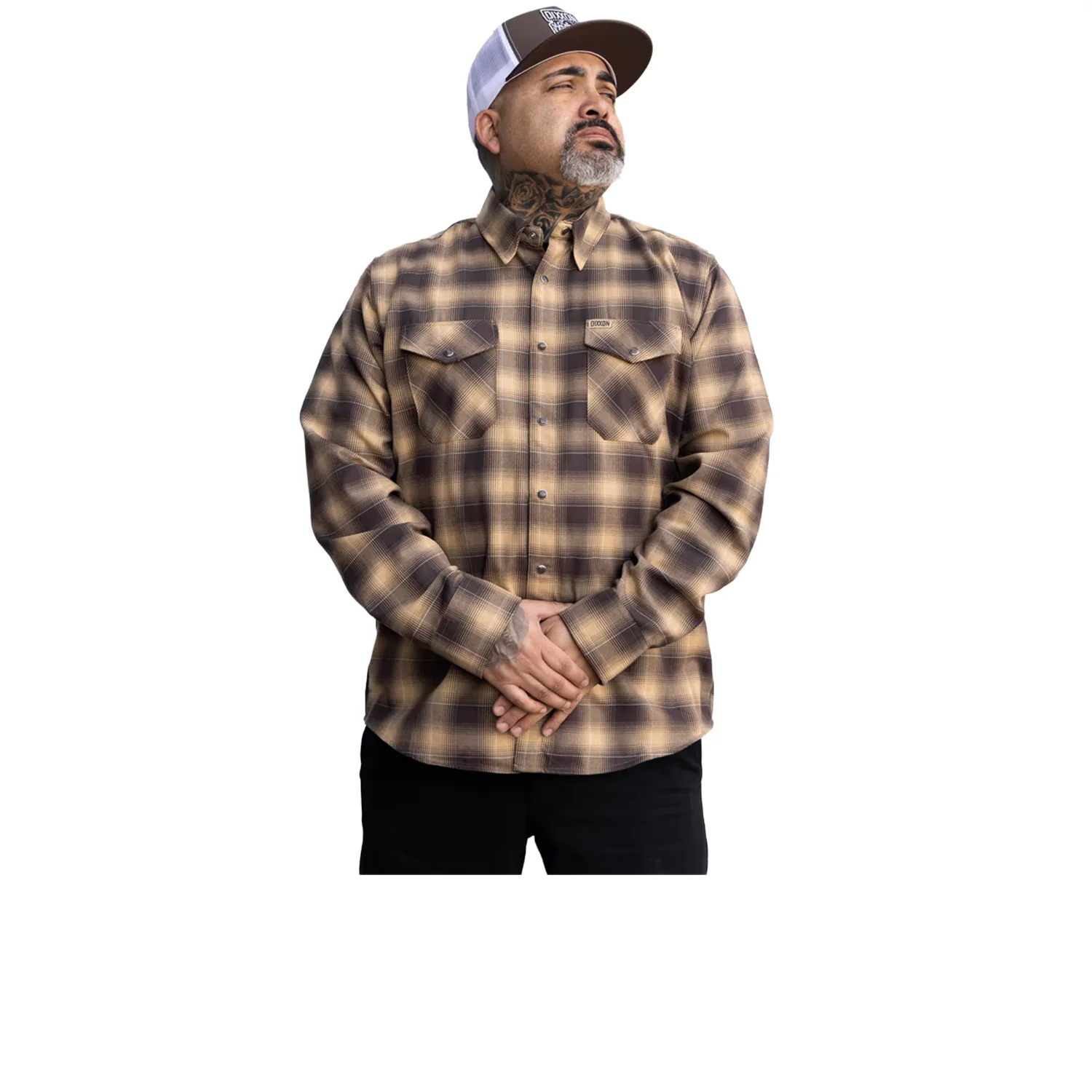 Dixxon Flannel Co. Men's Sidewinder Snap-Up Long Sleeve Flannel Shirt