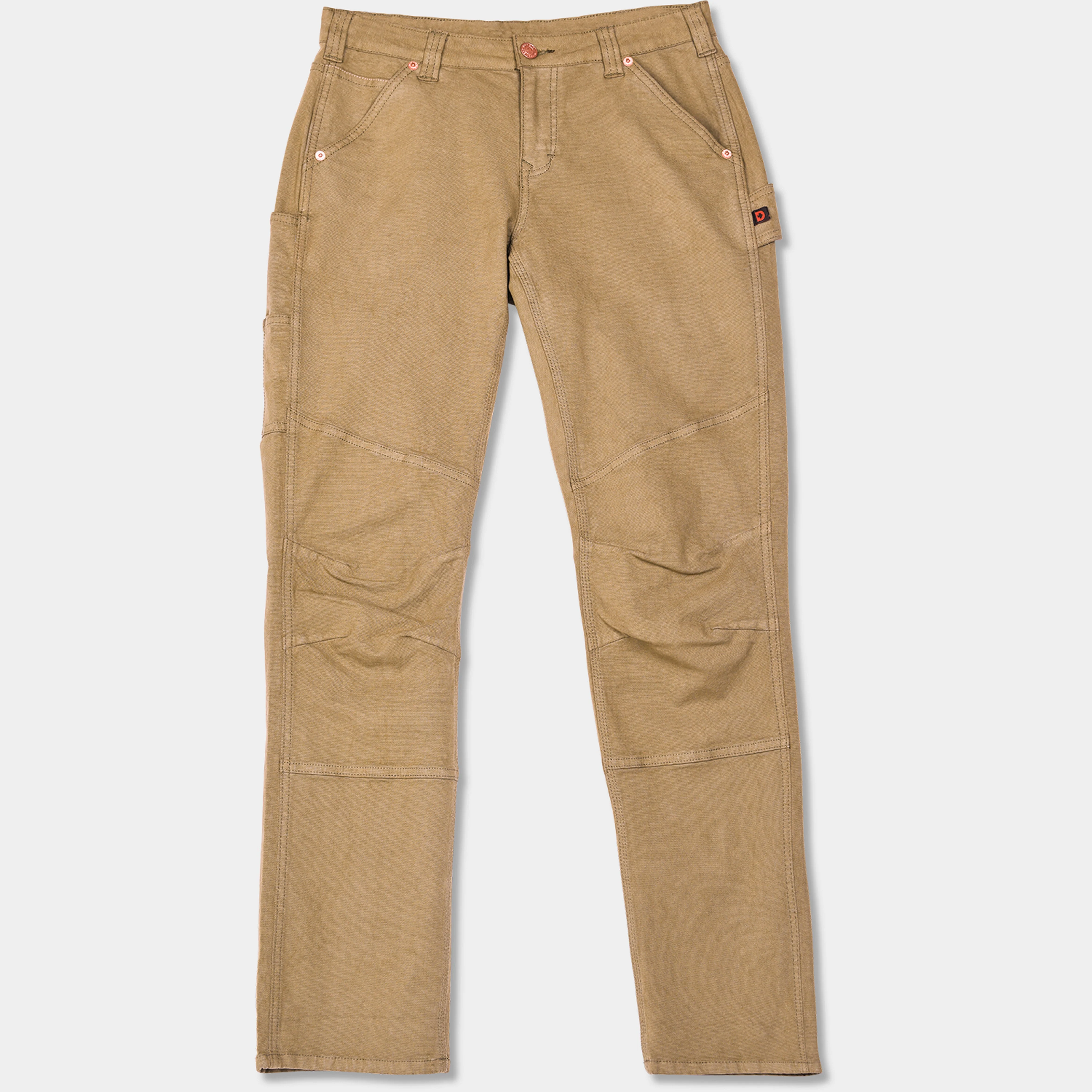 Dovetail Workwear Women's GO TO Double-Front Canvas Stretch Pant - Image 14