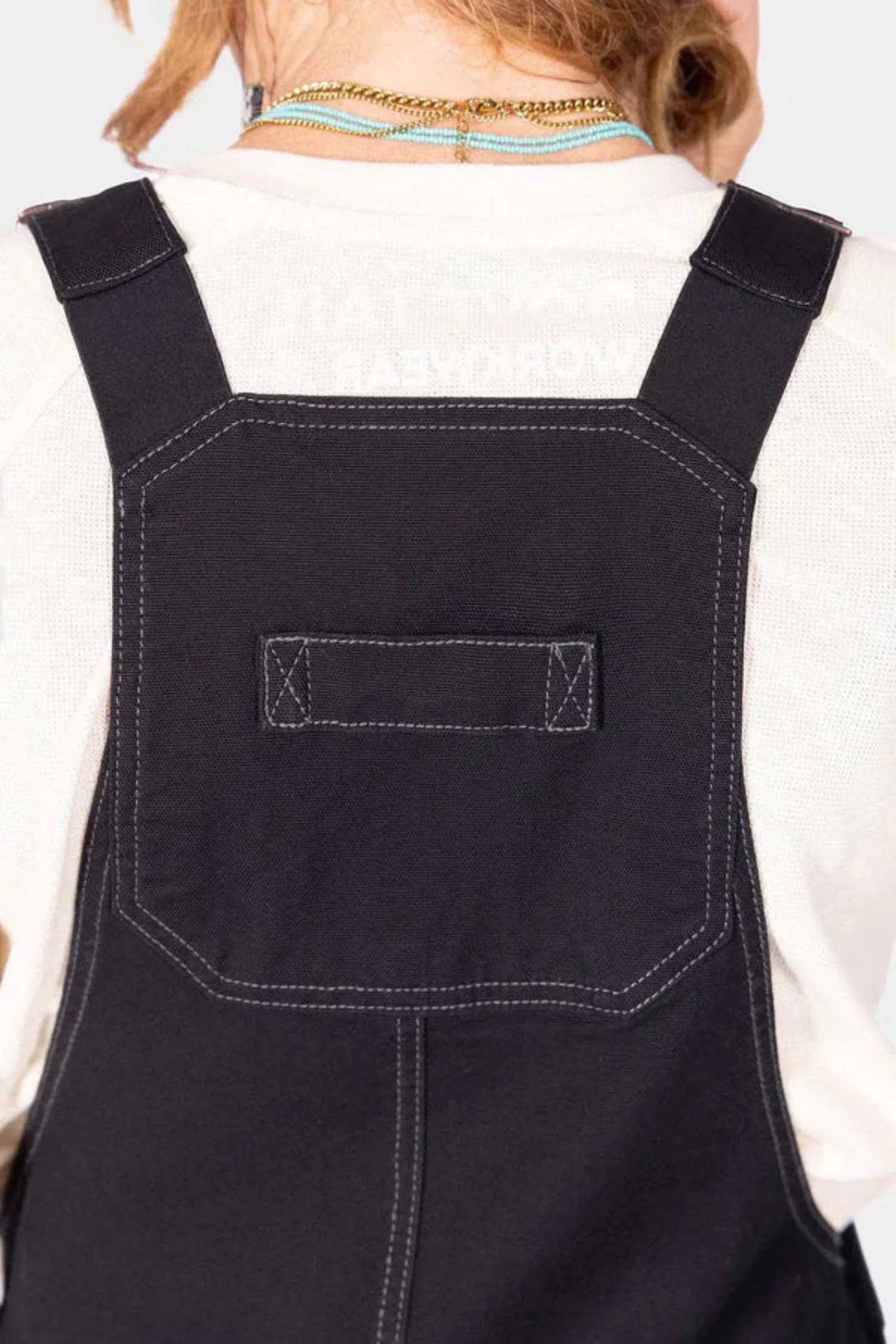 Dovetail Workwear Women's GO TO Double-Knee Stretch Canvas Bib - Image 4