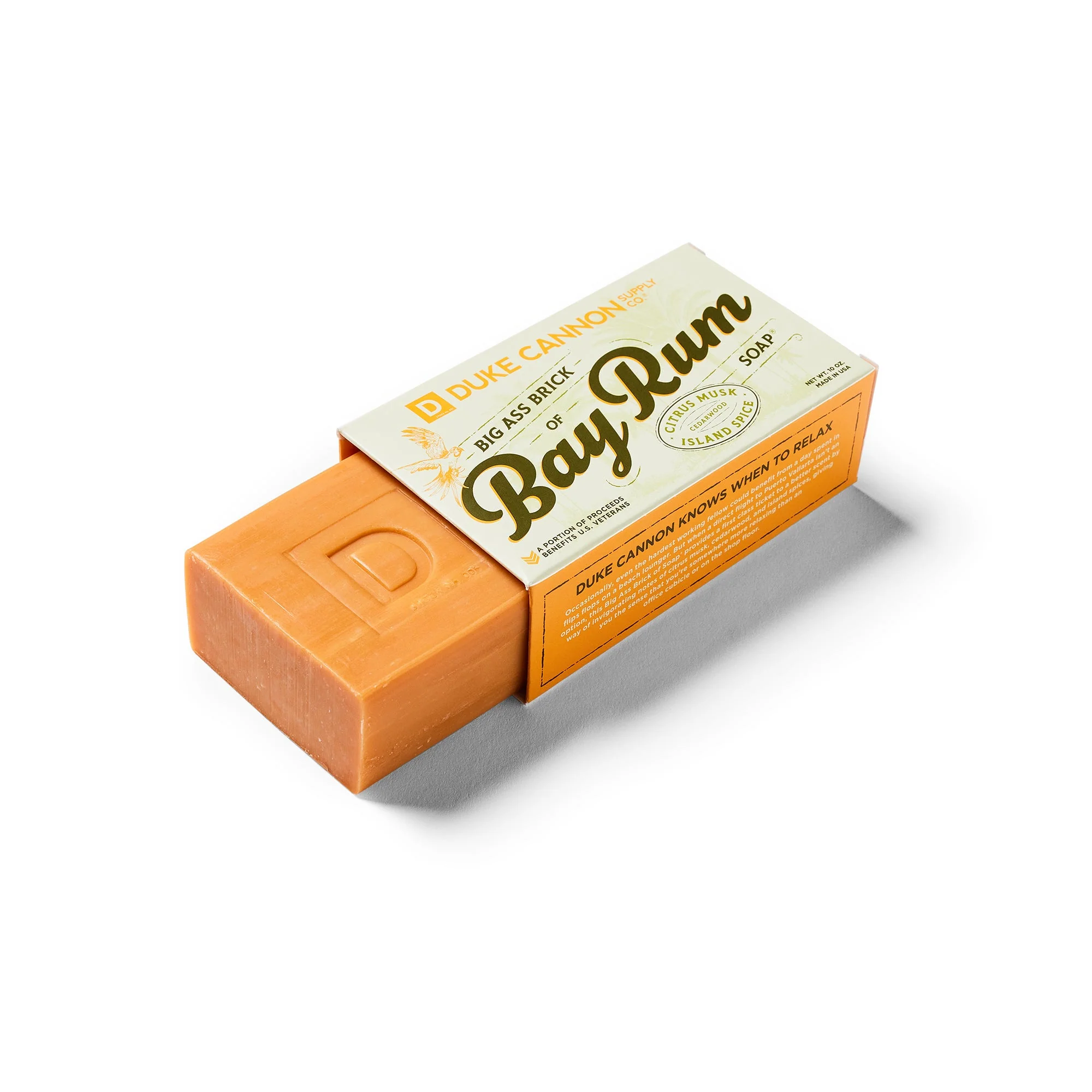 Duke Cannon Bay Rum Big Ass Brick Of Soap - Image 2