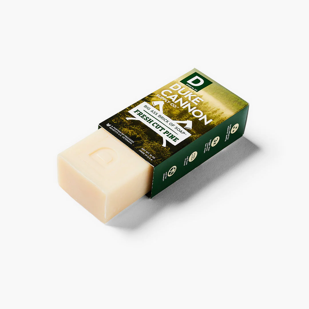 Duke Cannon Big Ass Brick Of Soap Fresh Cut Pine - Image 3