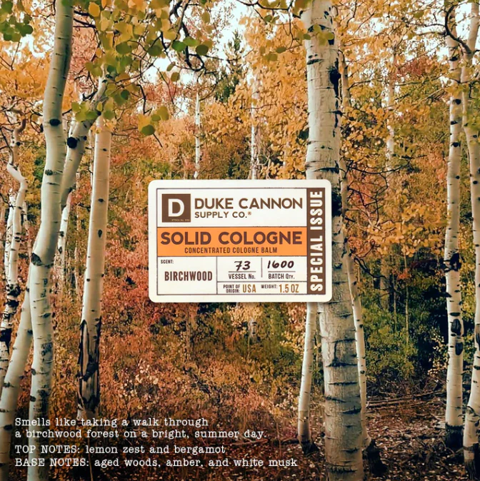 Duke Cannon Birchwood Solid Cologne - Image 2