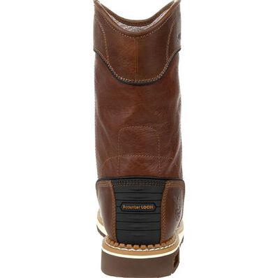 Georgia Boot Men's AMP Waterproof EH 10" Wedge Sole Soft Toe Wellington Boot - Image 4