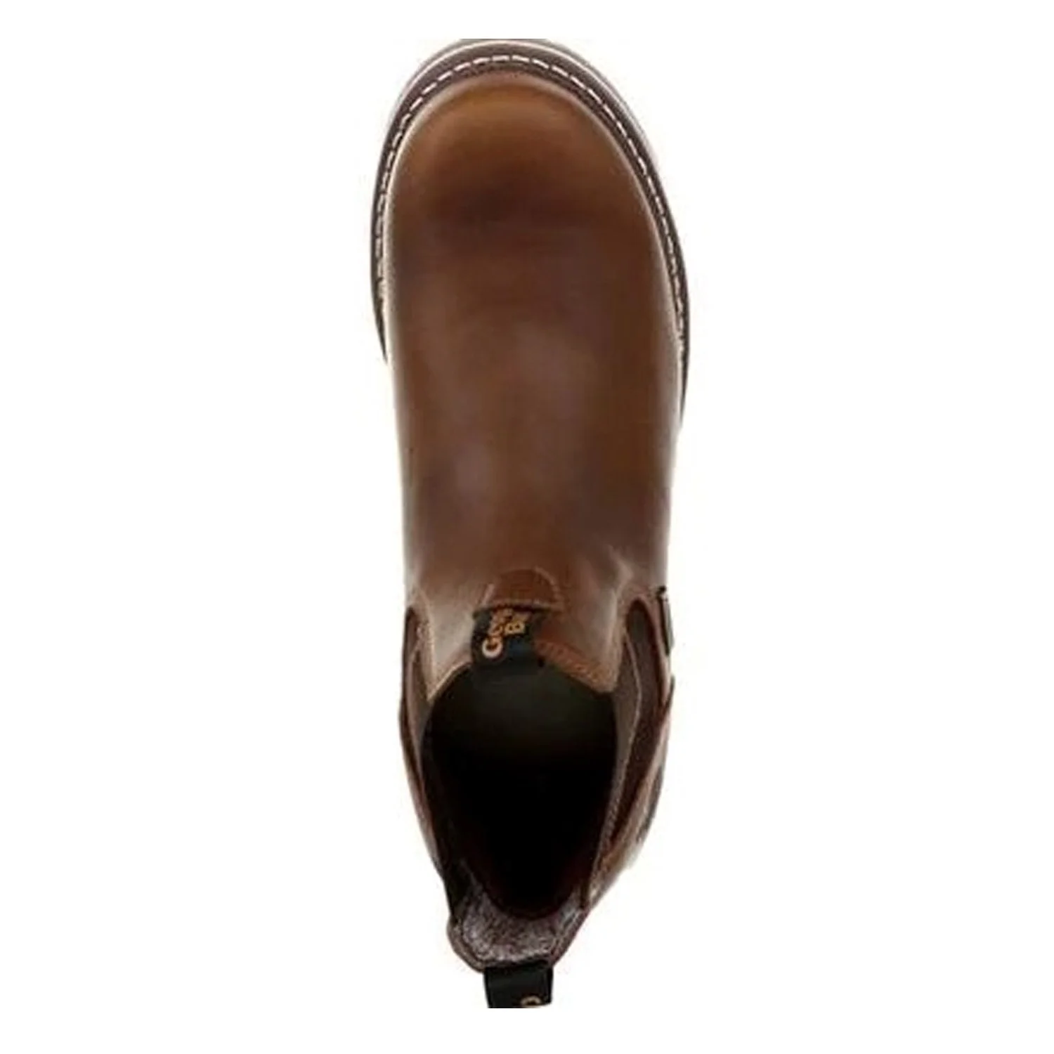Georgia Boot Men's Wedge Sole 5" Waterproof EH Steel Toe Chelsea Boot - Image 2