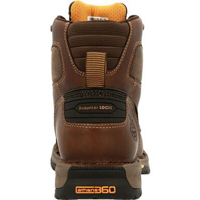 Georgia Boot Men's Athens 360 Waterproof EH 6" Steel Toe Work Boot - Image 4