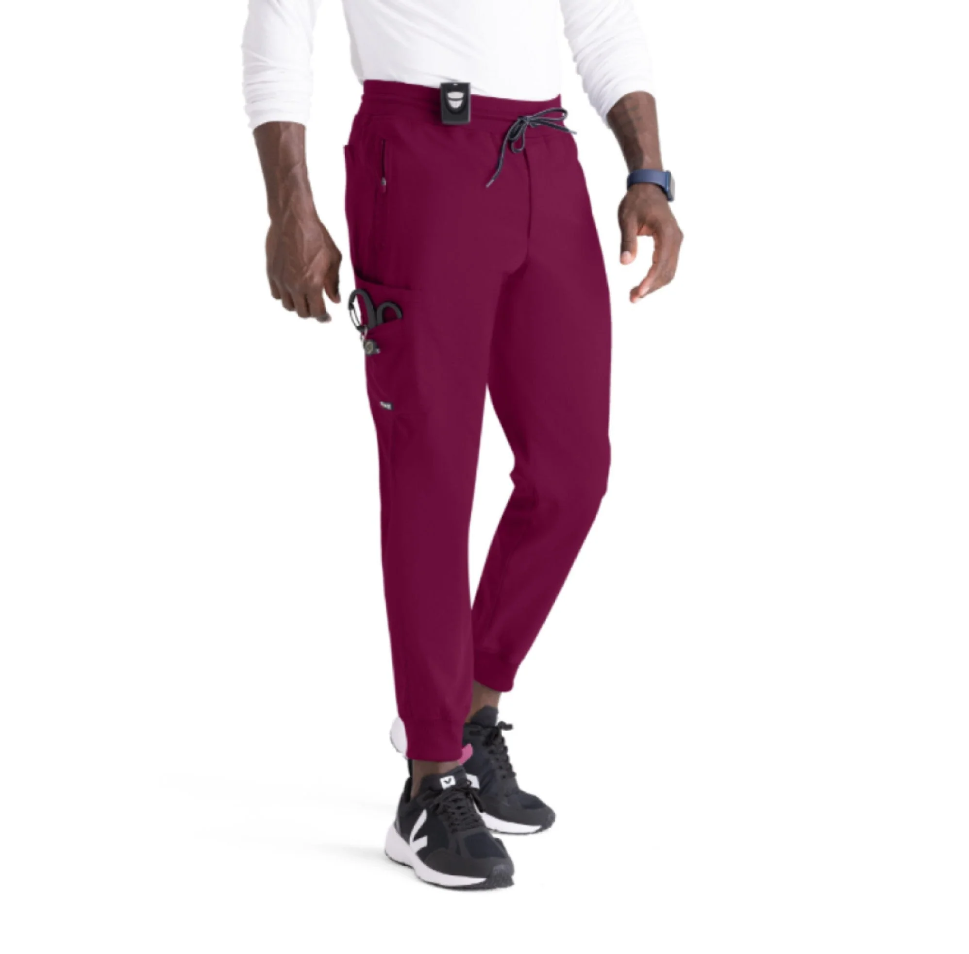 Grey's Anatomy Men's Murphy 5-Pocket Jogger Zip-Fly Scrub Pant - Image 4