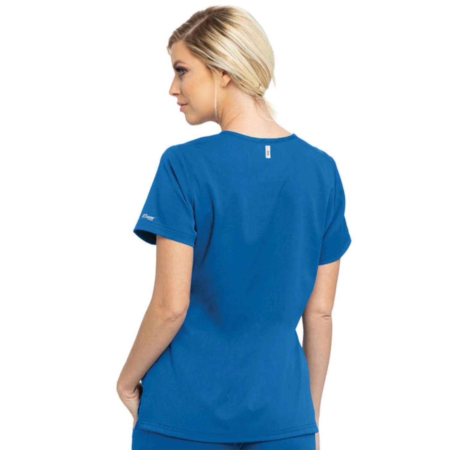Grey's Anatomy Women's Bree Stretch V-Neck Short Sleeve Scrub Top - Image 3