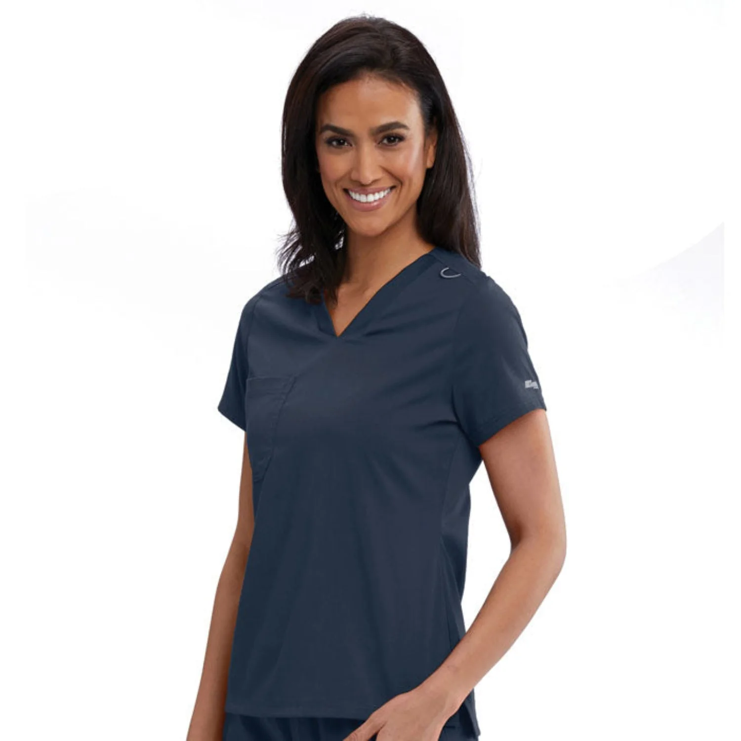 Grey's Anatomy Women's Bree Stretch V-Neck Short Sleeve Scrub Top - Image 5