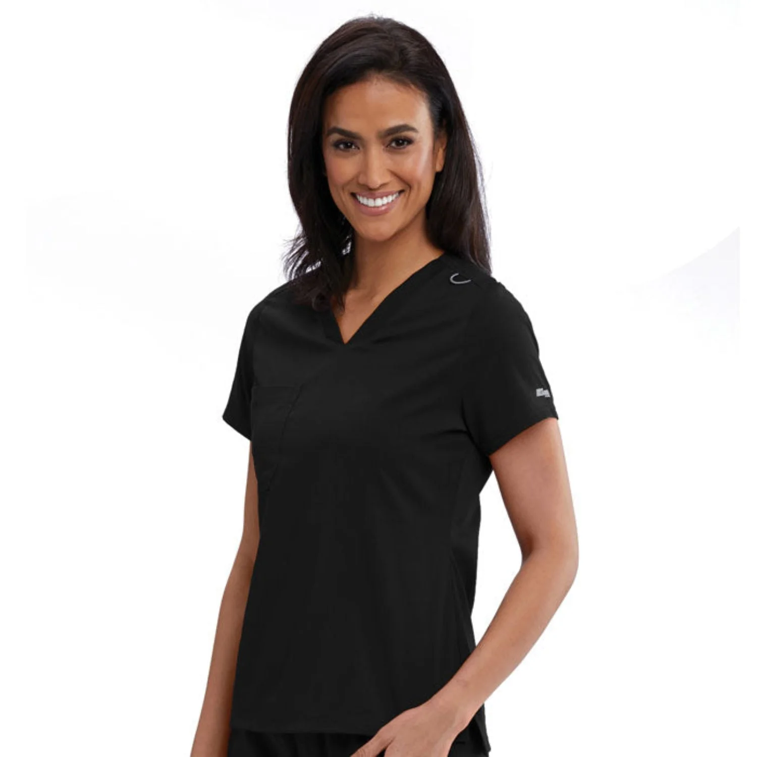 Grey's Anatomy Women's Bree Stretch V-Neck Short Sleeve Scrub Top - Image 9