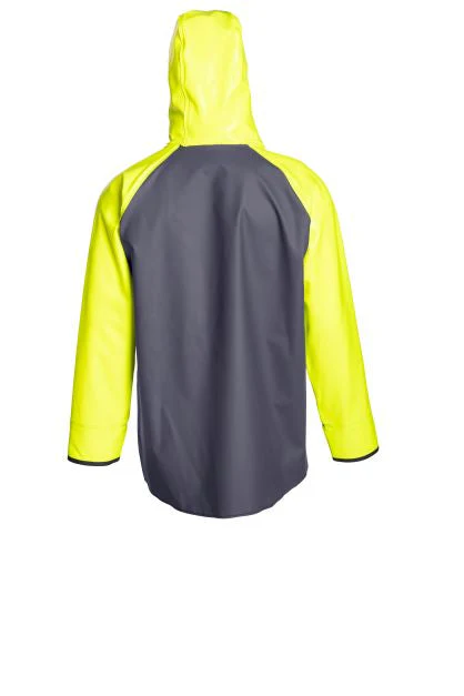 Grundéns Men's Hauler Hi-Vis Waterproof Hooded Jacket - Image 2