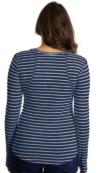 Healing Hands (W) Mackenzie Stripe L/S Tee - Image 4