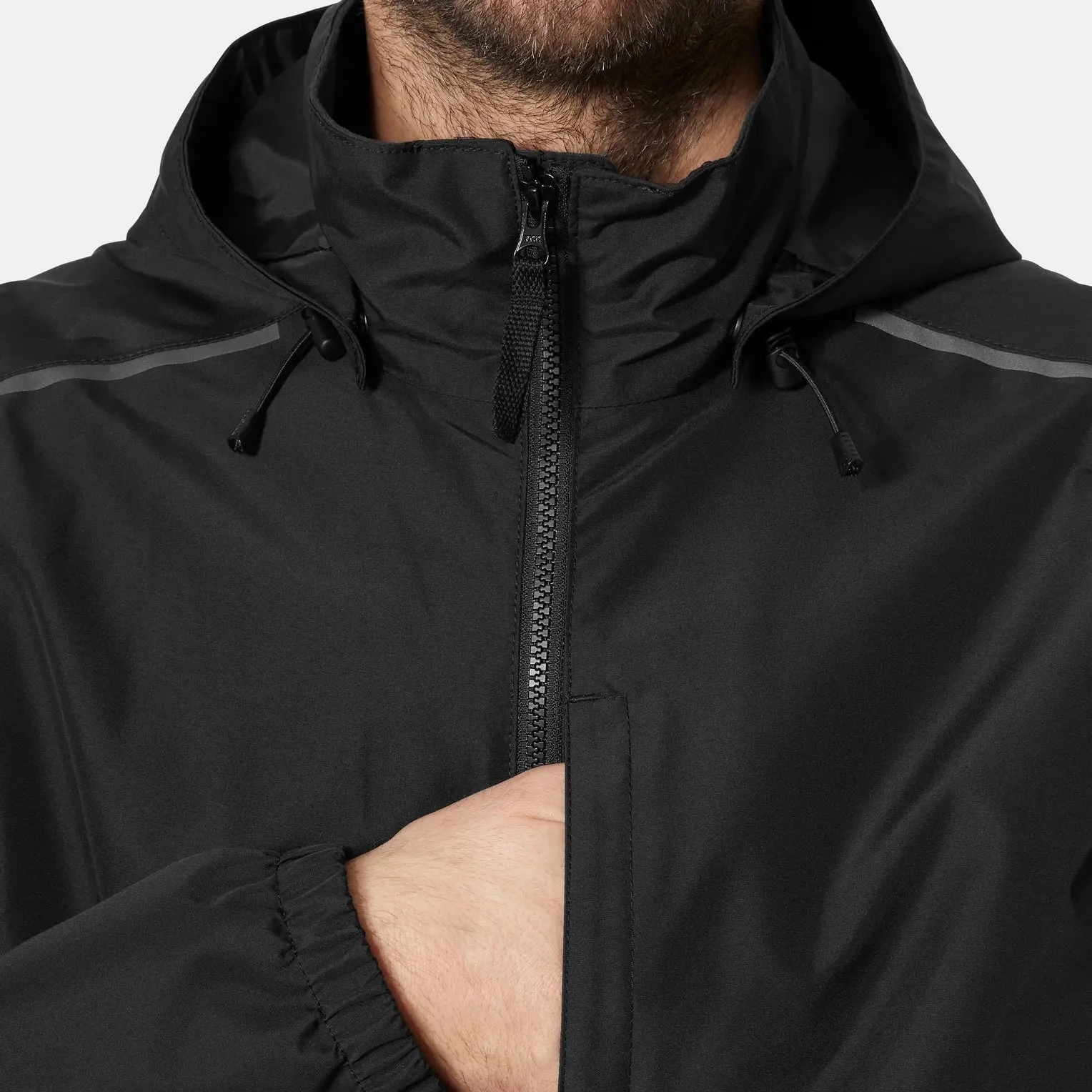 Helly Hansen Men's Manchester 2.0 Shell Rain Jacket - Image 3