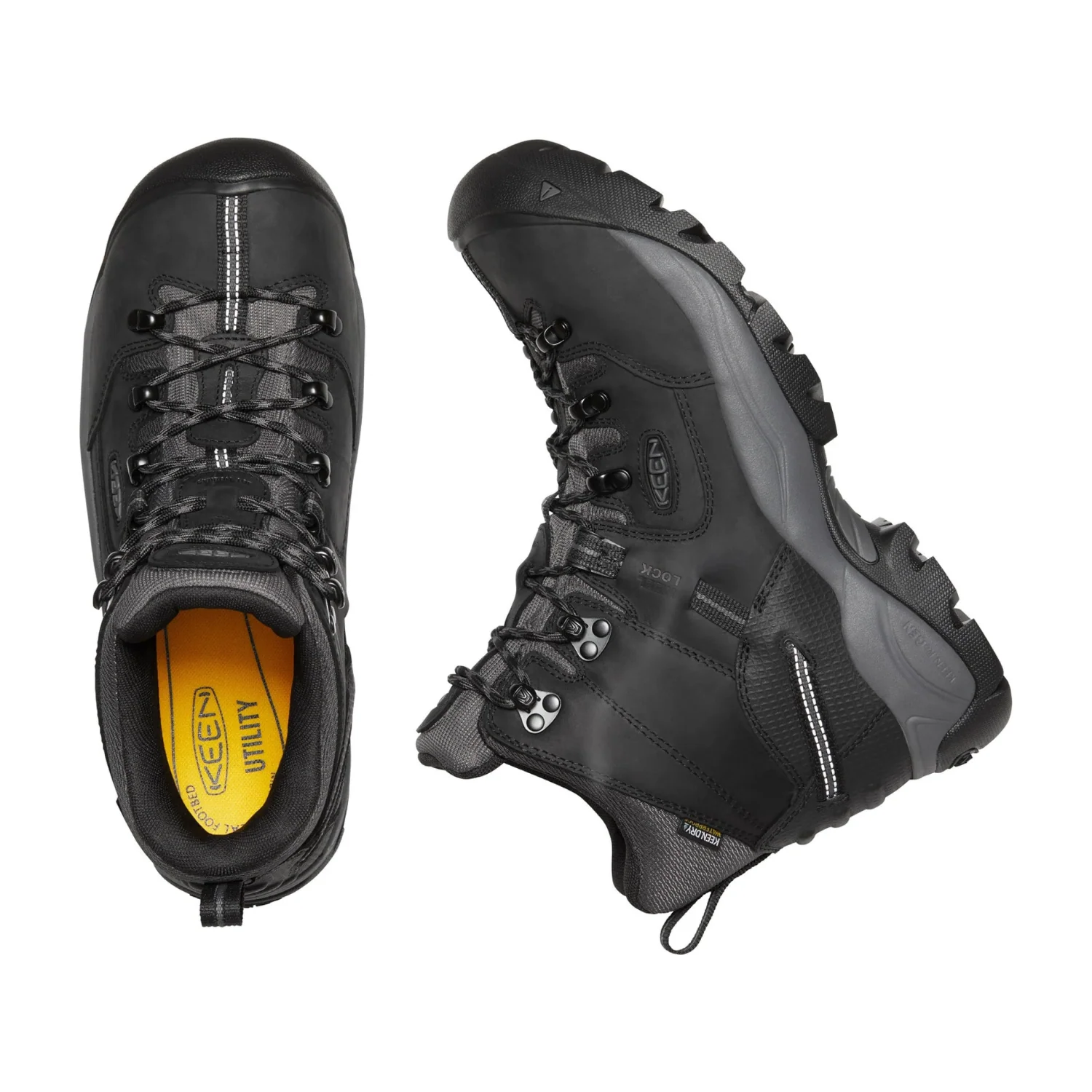 KEEN Utility Men's Pittsburgh Energy 6" Waterproof Carbon Fiber Toe Work Boot - Image 3
