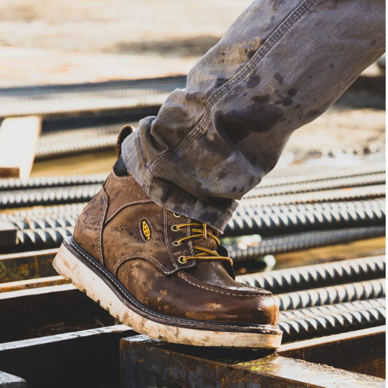 KEEN Utility Men's Cincinnati 6" Waterproof Soft Toe Work Boot - Image 7