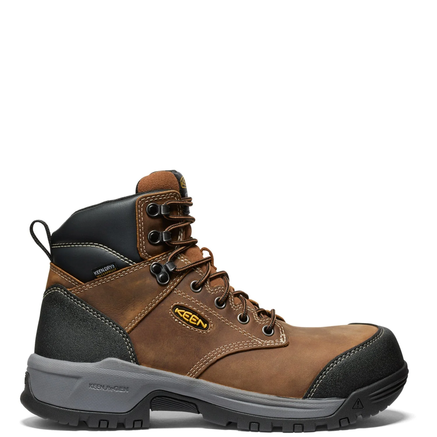 KEEN Utility Men's Evanston 6" Waterproof EH Carbon Toe Work Boot