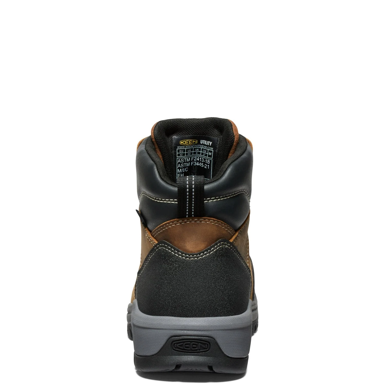 KEEN Utility Men's Evanston 6" Waterproof EH Carbon Toe Work Boot - Image 6