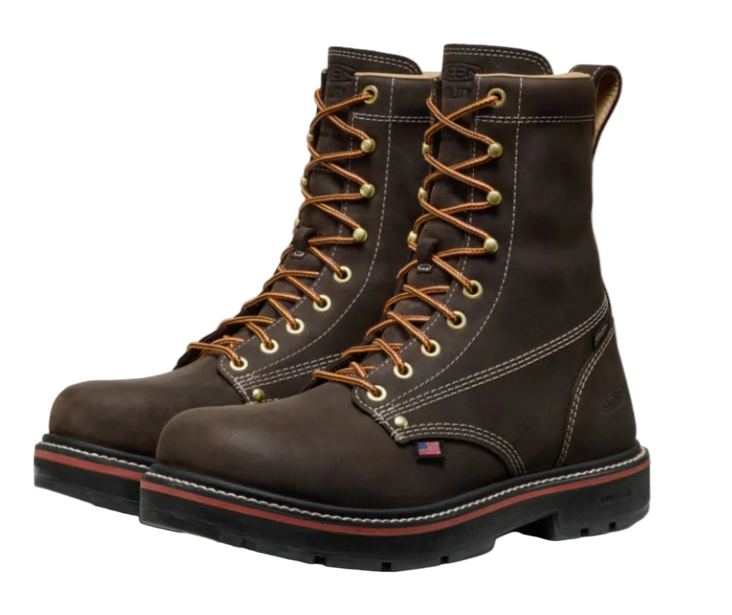 KEEN Utility Men's Liberty 90° 8" Waterproof Carbon Toe Work Boot - Image 3