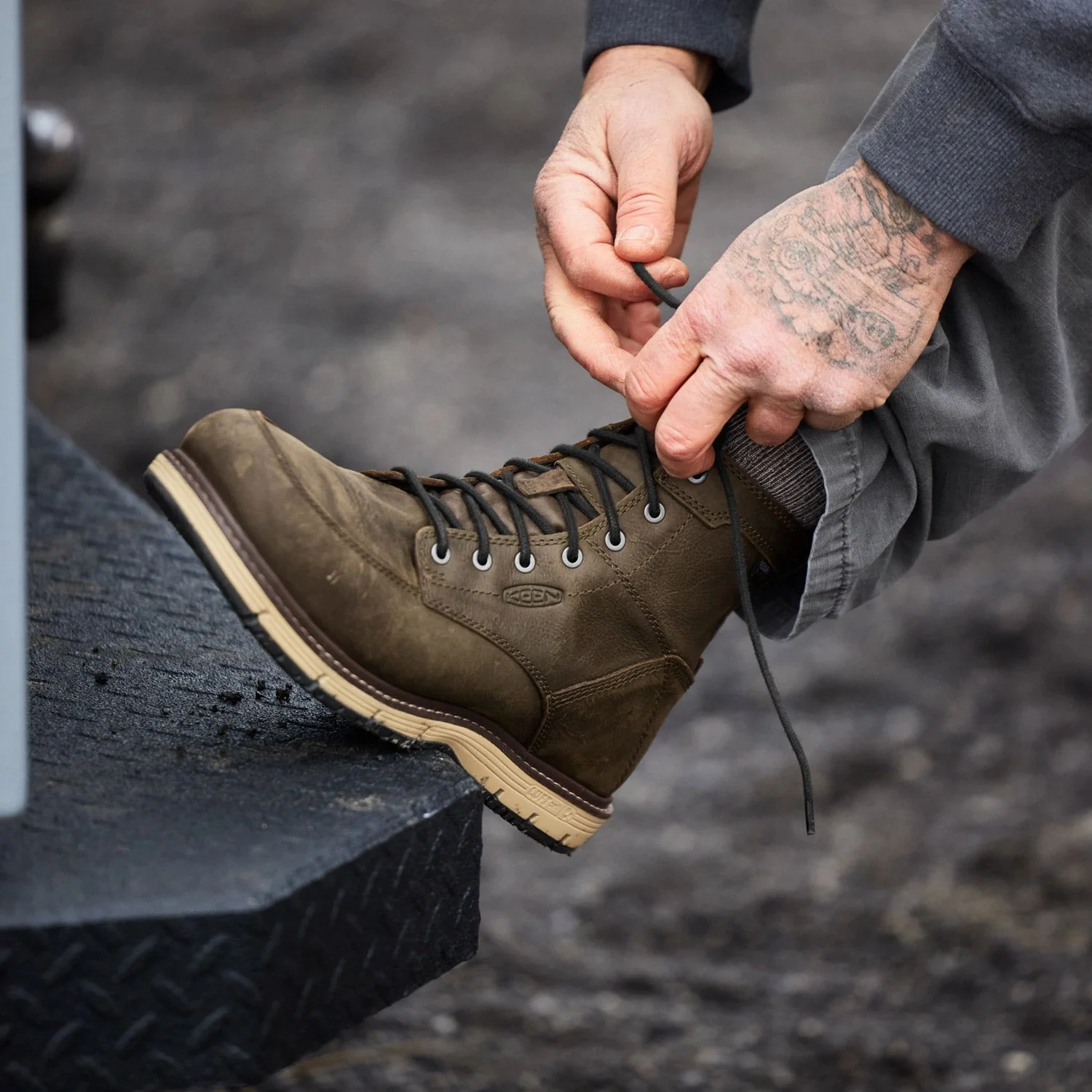 KEEN Utility Men's San Jose 6" Waterproof Aluminum Toe Work Boot - Image 6
