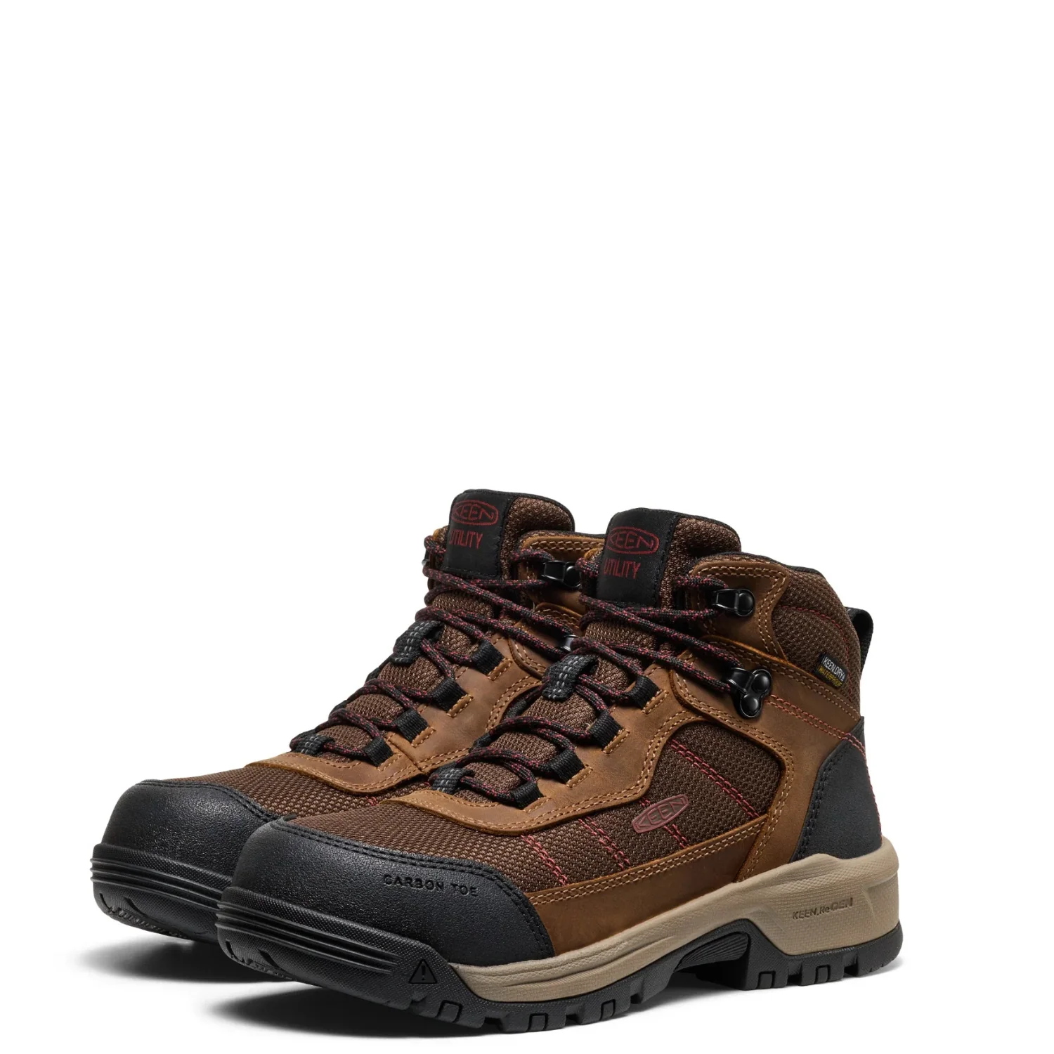 KEEN Utility Women's Skokie Hiker 4.5" Waterproof Carbon Toe Work Boot - Image 3